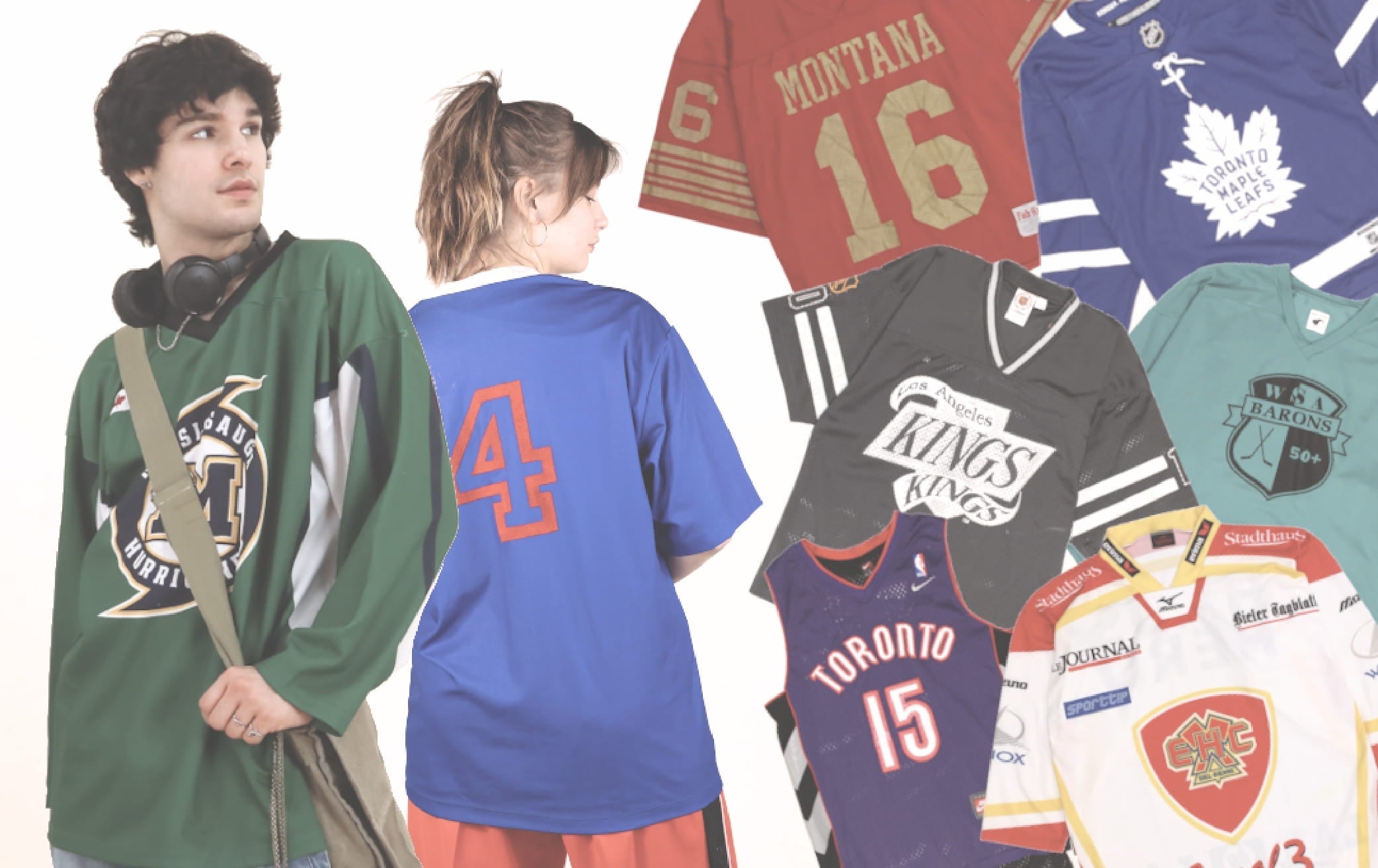 Vintage sports jerseys