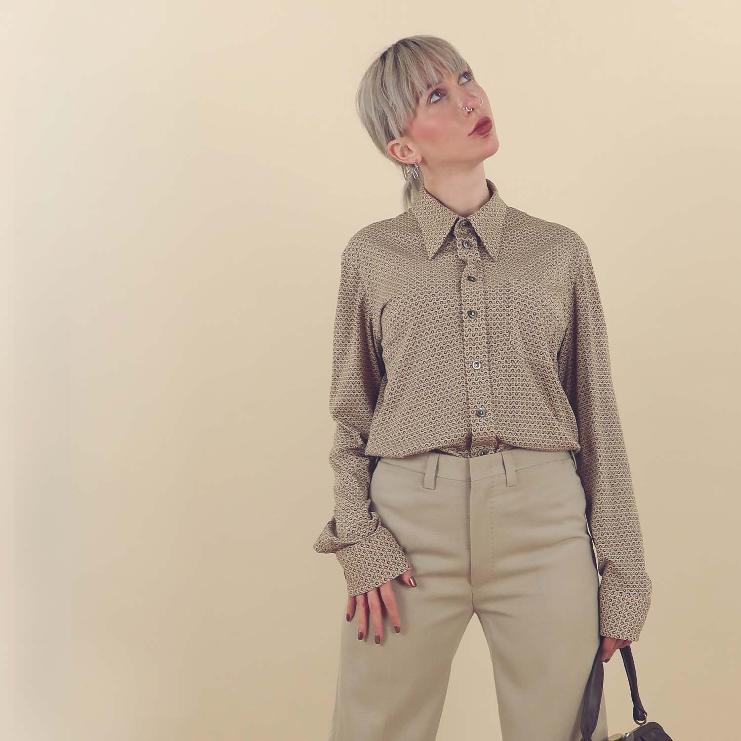 Women's Vintage Silk Blouses