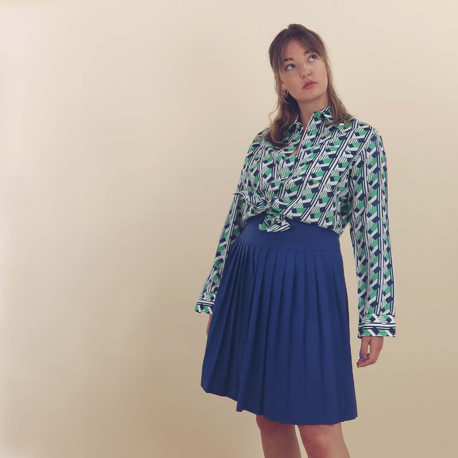 Women's Vintage Long Sleeve Shirts and Blouses