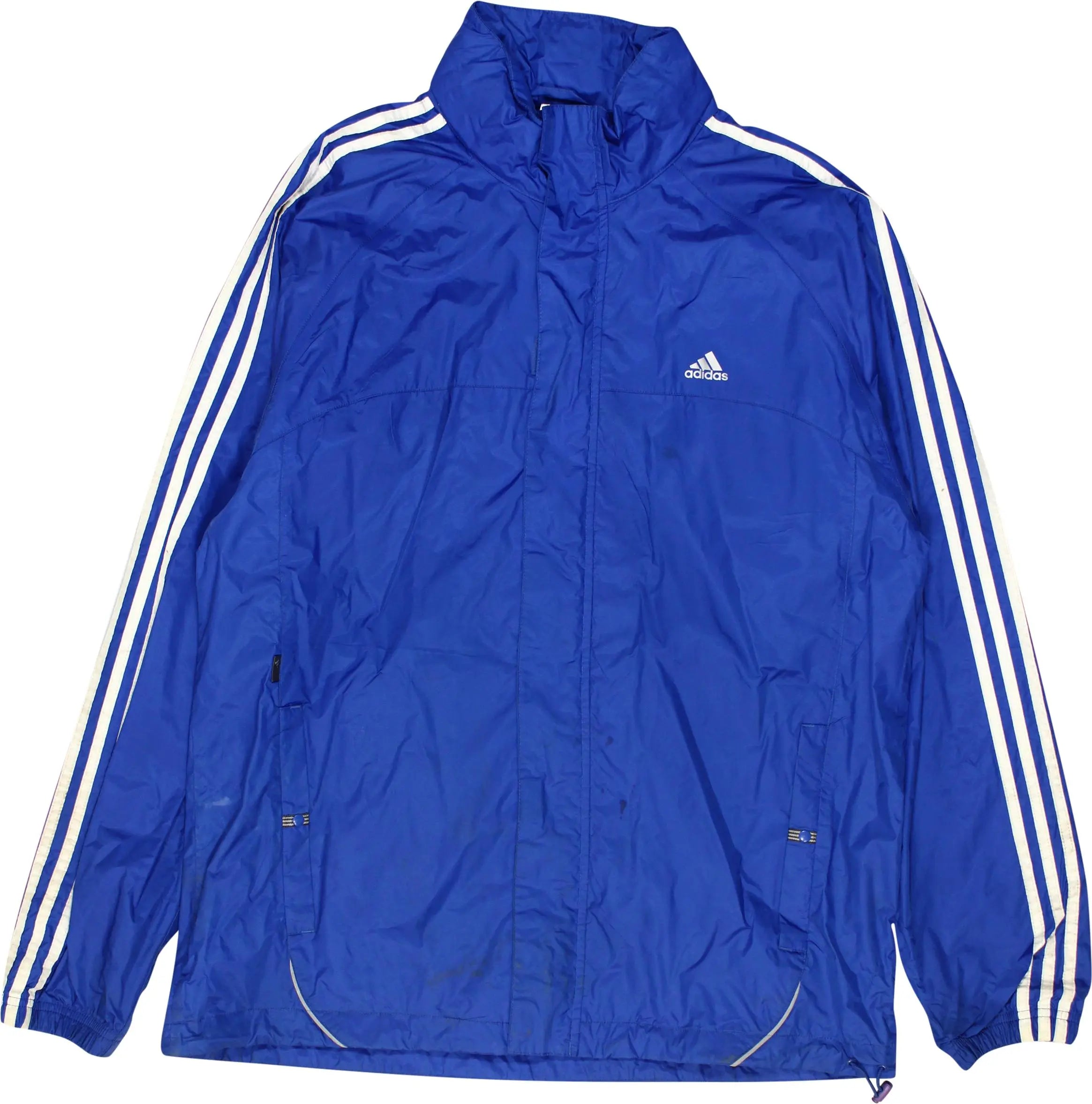 Adidas - Raincoat- ThriftTale.com - Vintage and second handclothing