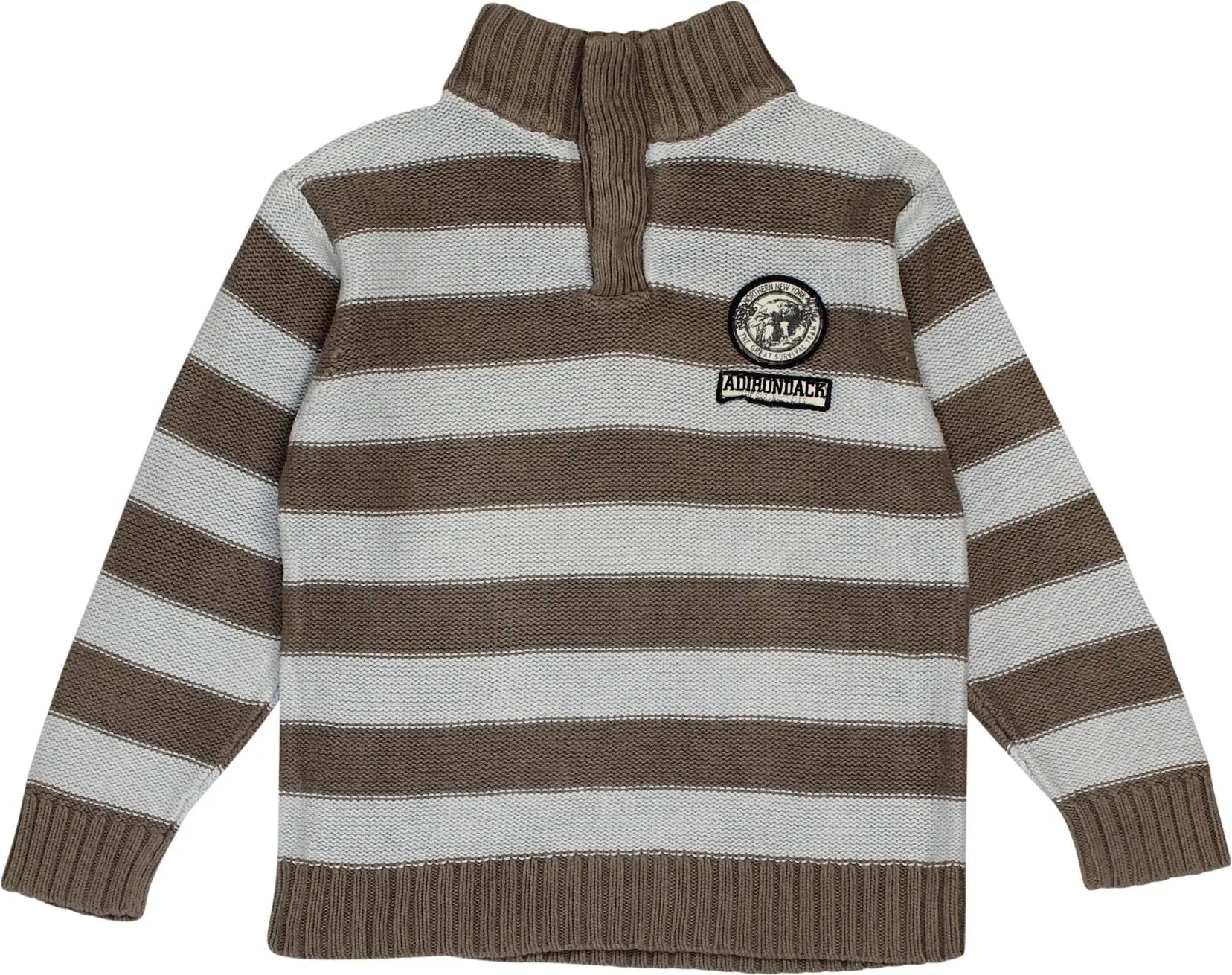 C&A - Striped Knitted Jumper- ThriftTale.com - Vintage and second handclothing