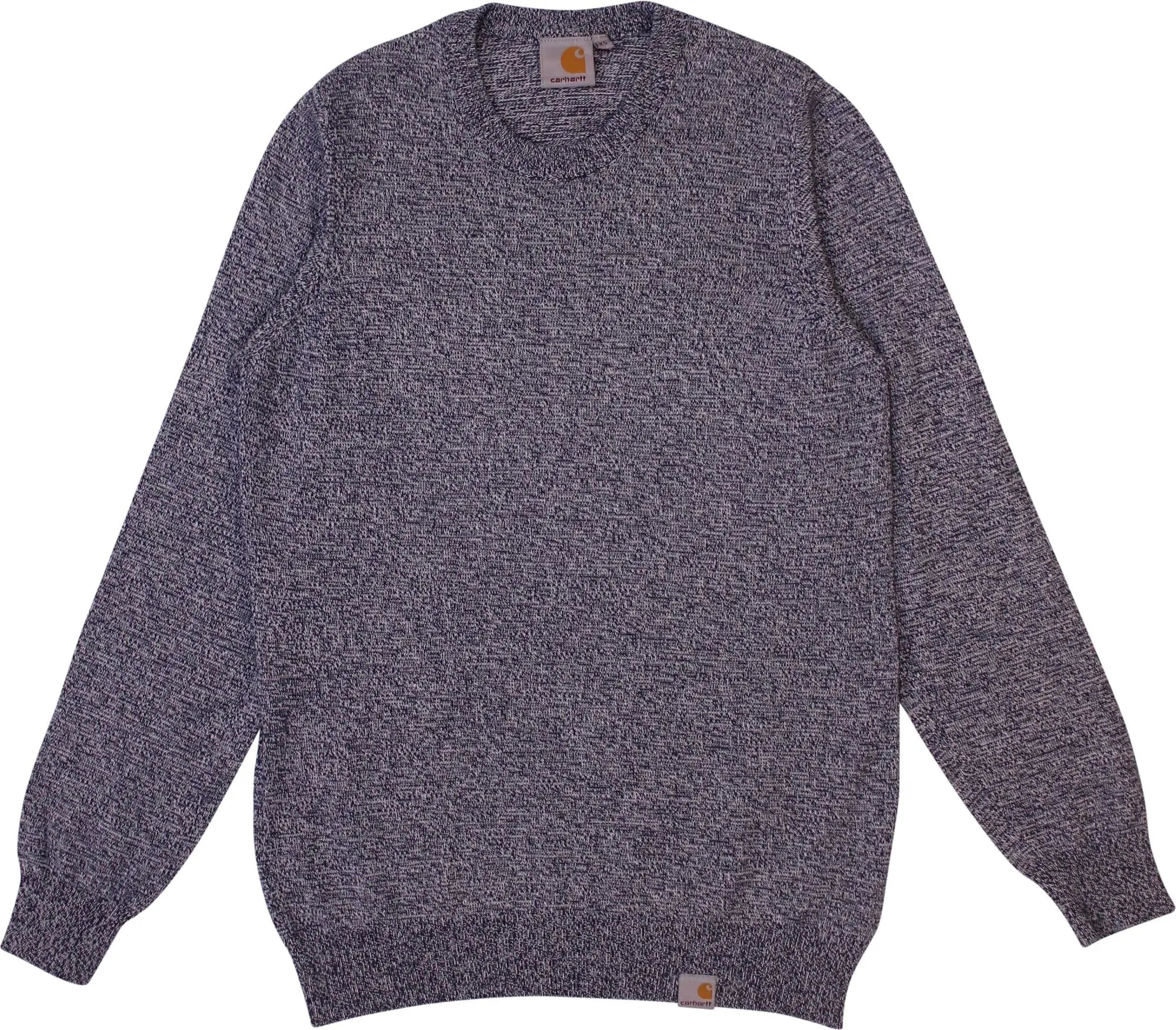 Carhartt - Blue Knitted Jumper by Carhartt- ThriftTale.com - Vintage and second handclothing