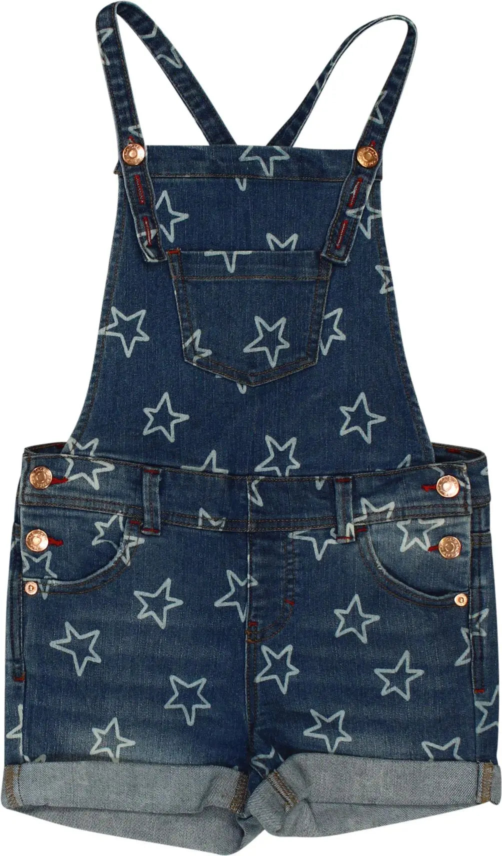 Cat & Jack - Short Denim Overall- ThriftTale.com - Vintage and second handclothing