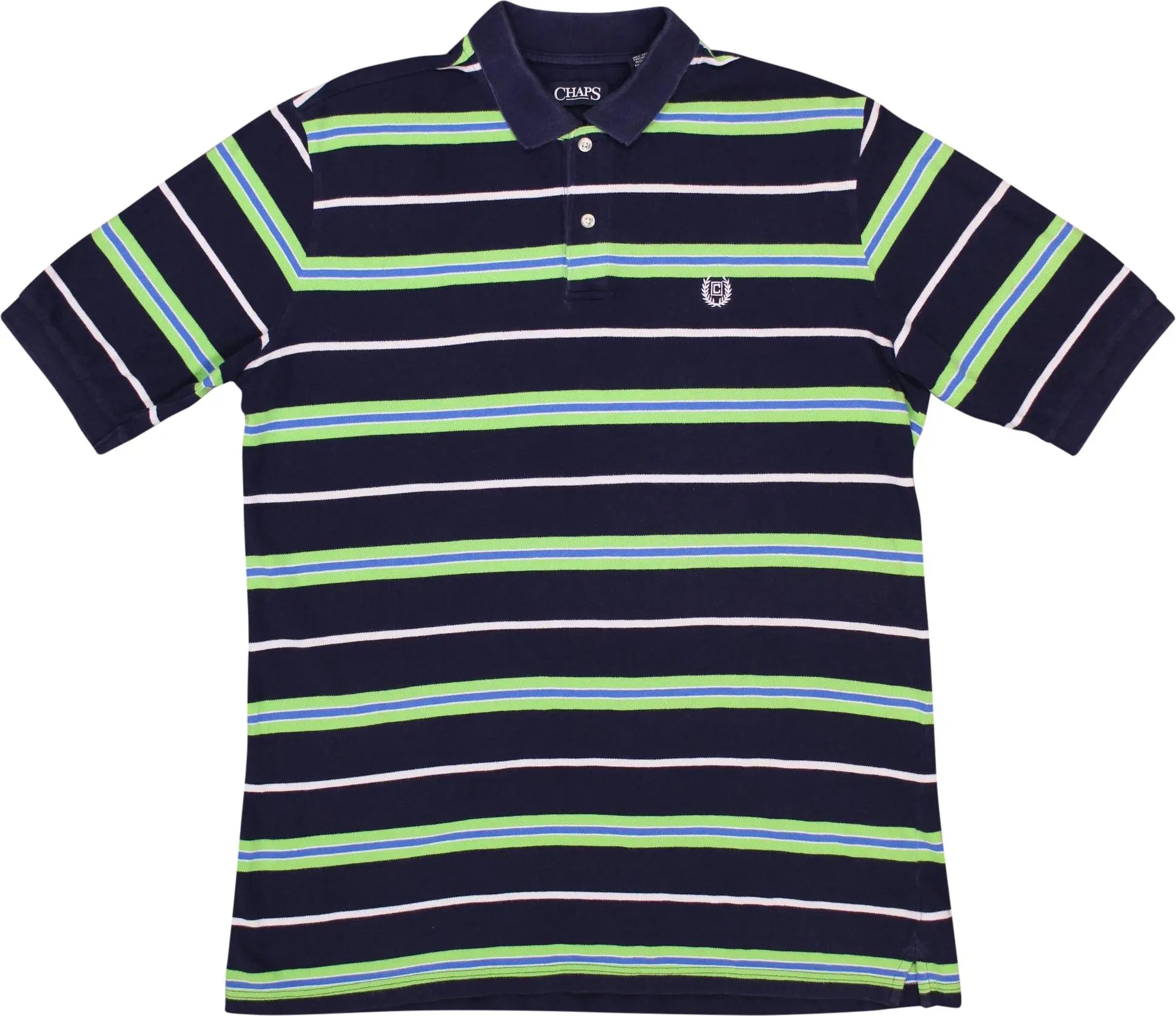 Chaps striped polo top shirts