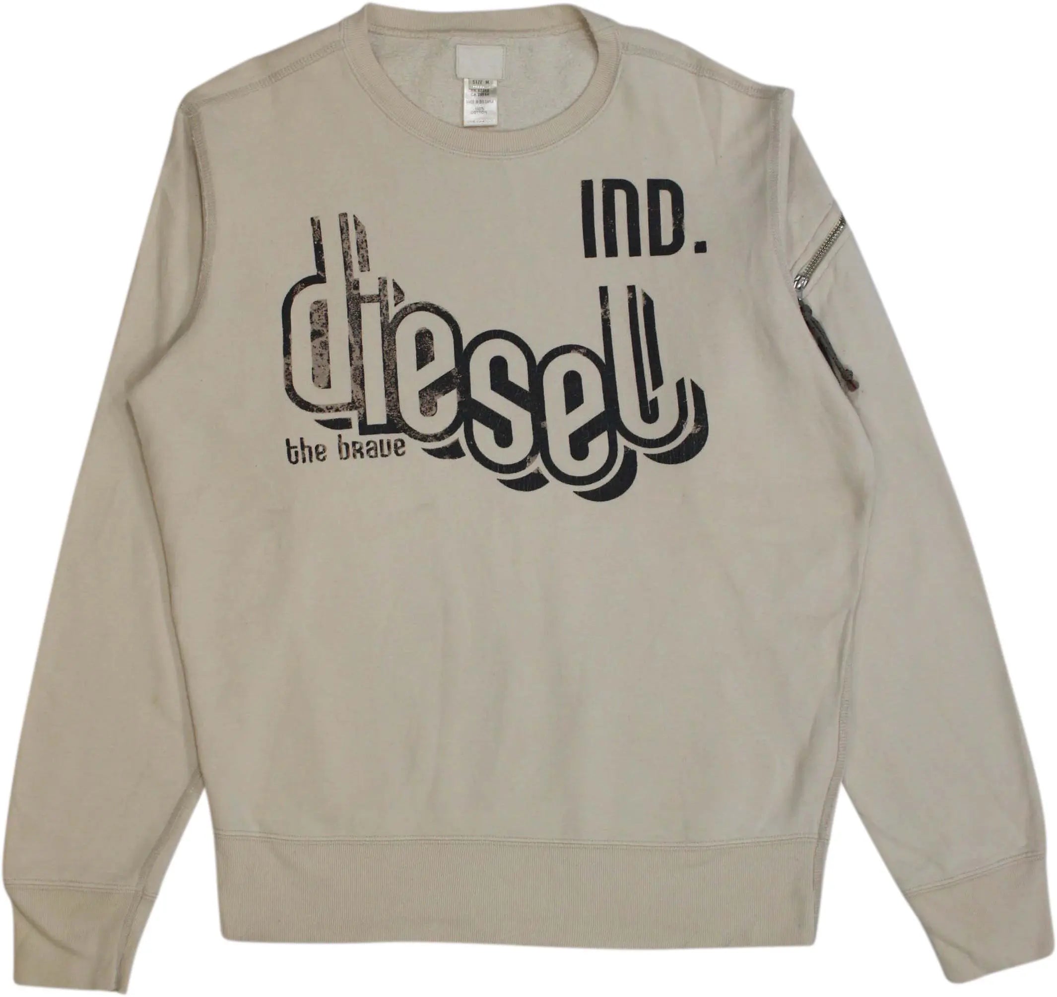 Diesel - Crewneck Sweatshirt by Diesel- ThriftTale.com - Vintage and second handclothing