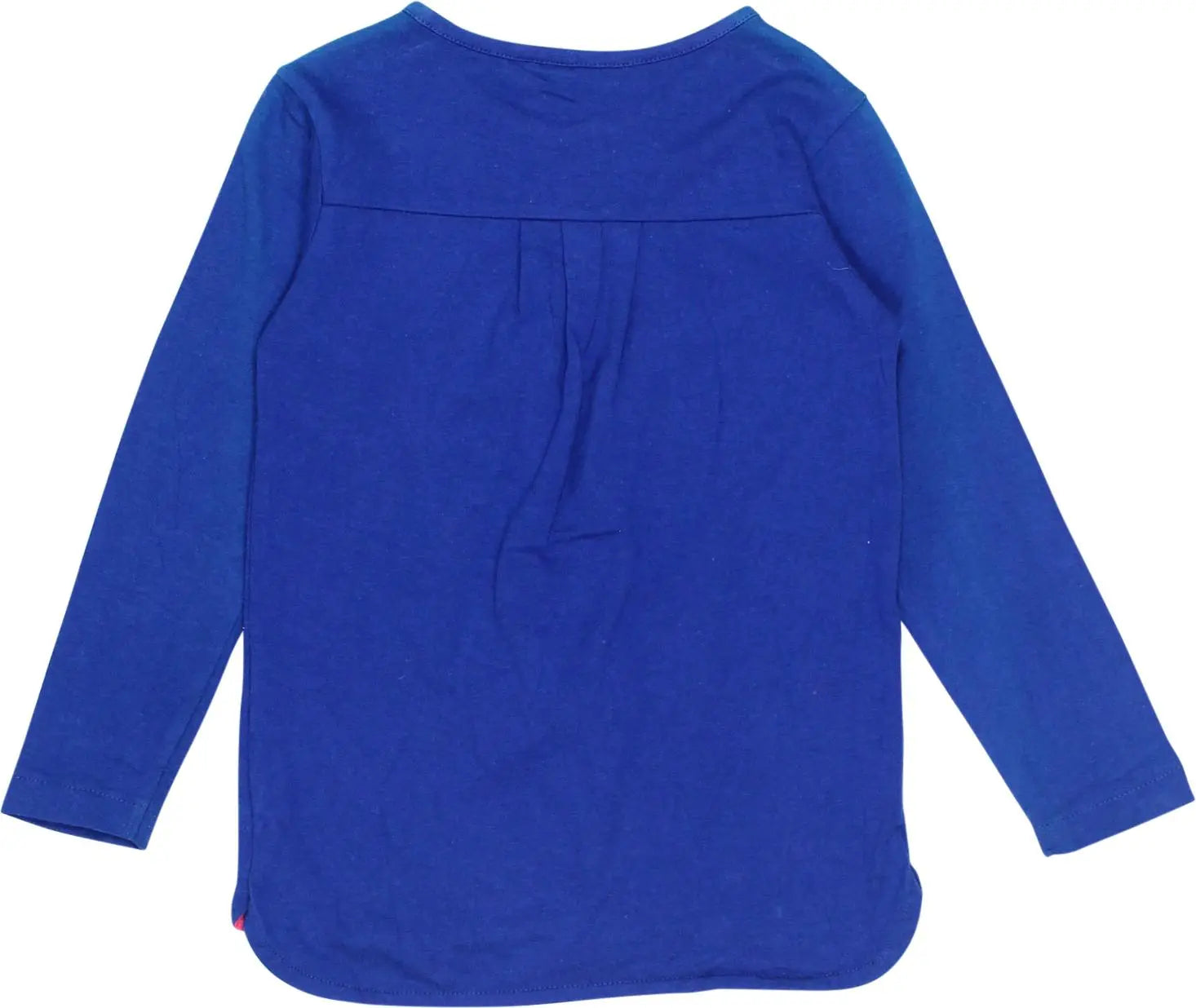 GIRLS - Blue Long Sleeve T-shirt- ThriftTale.com - Vintage and second handclothing