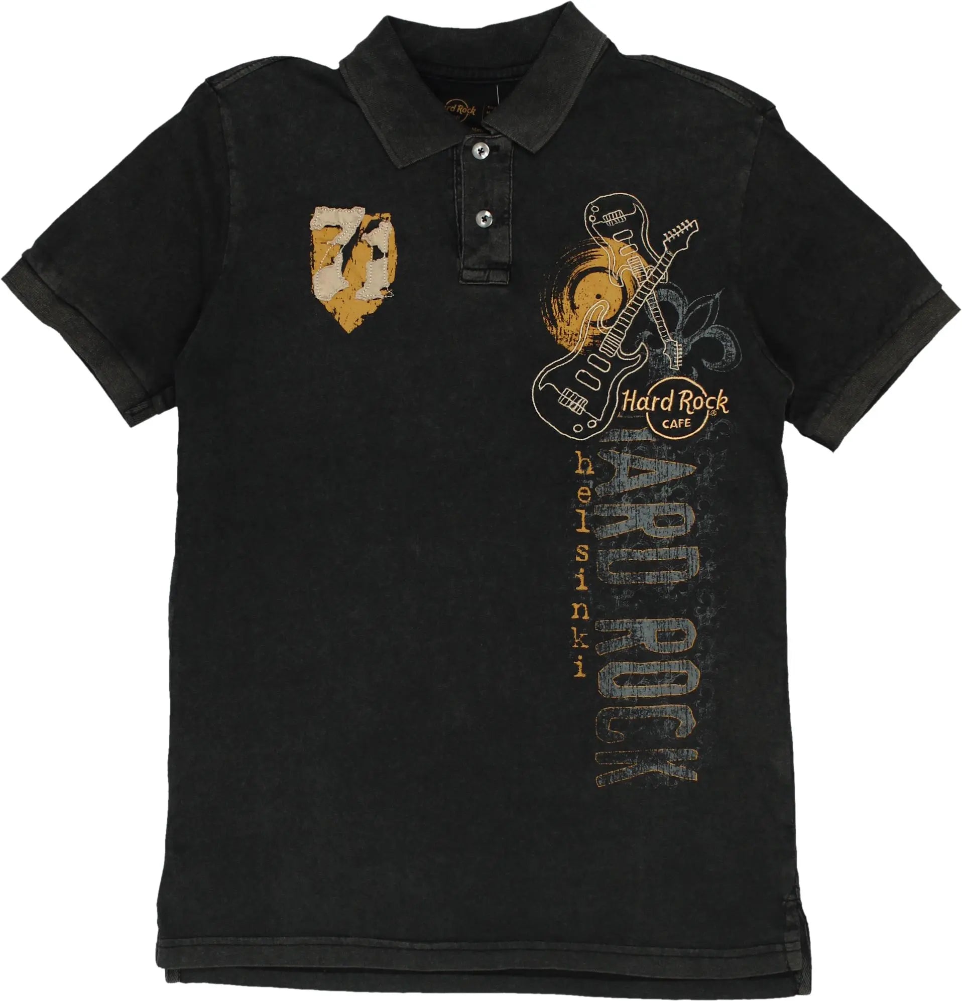 Hard Rock Cafe - Hard Rock Café Polo- ThriftTale.com - Vintage and second handclothing