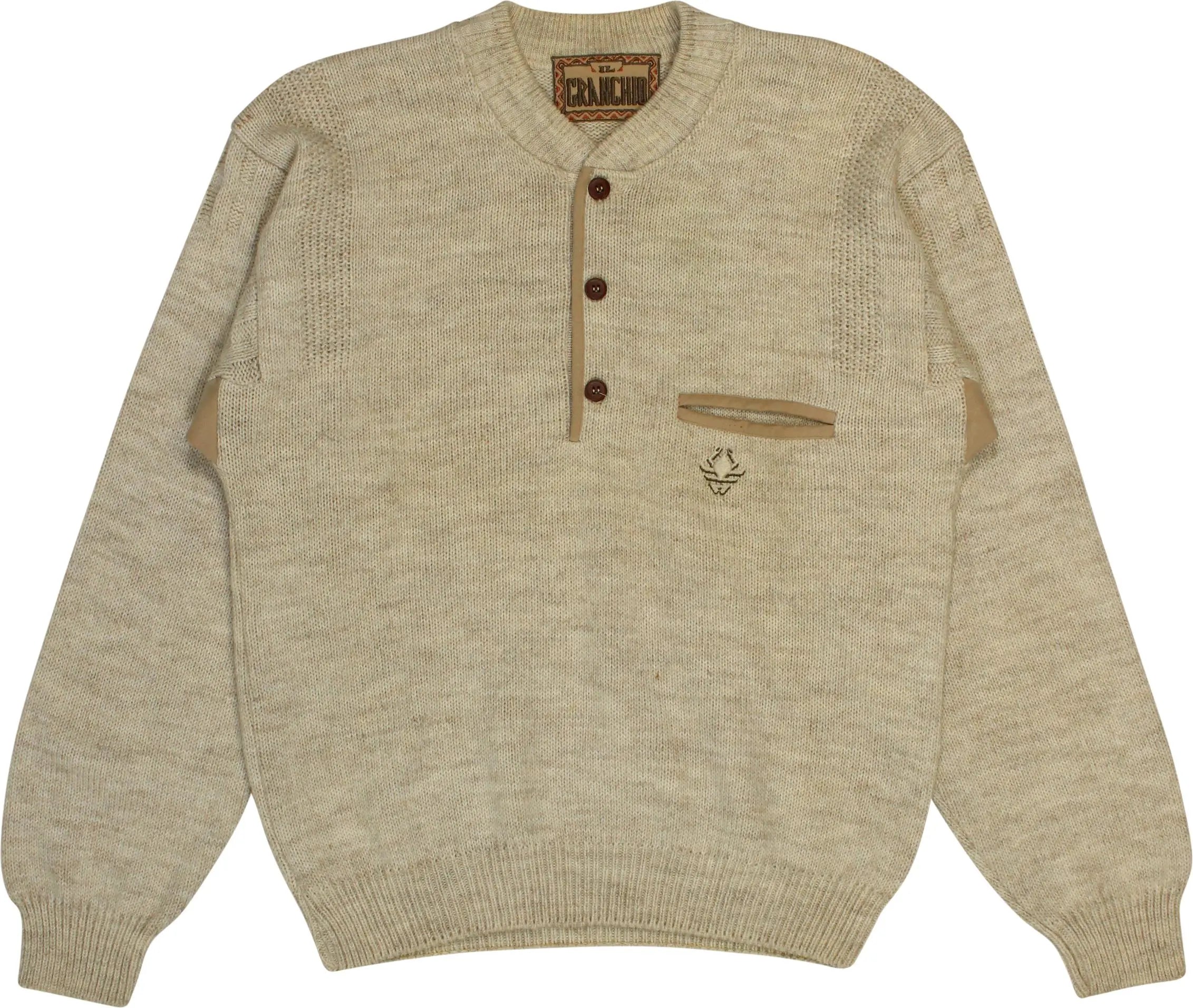 Il Granchio - 80s Wool Blend Jumper- ThriftTale.com - Vintage and second handclothing