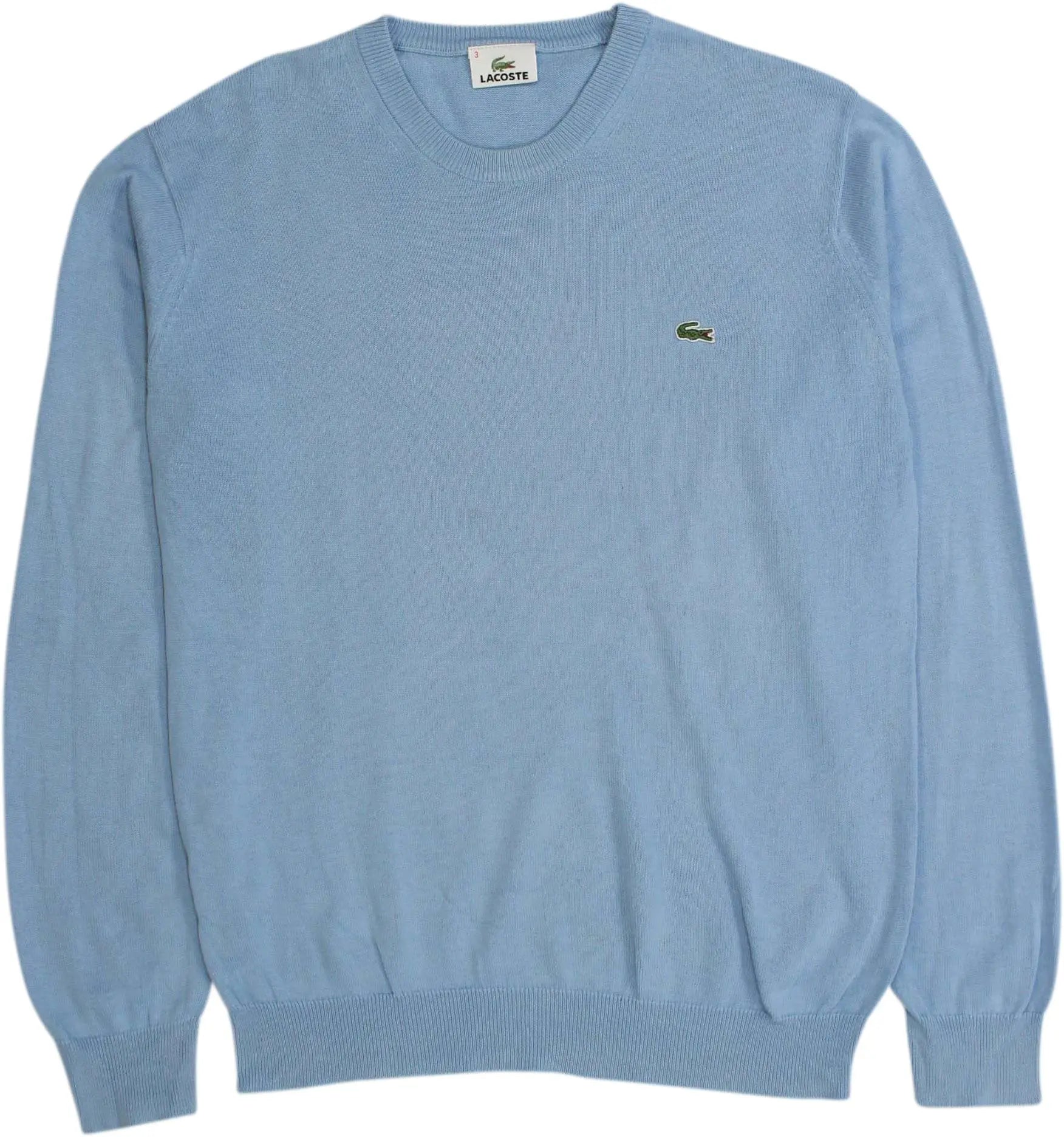 Lacoste - Blue Jumper by Lacoste- ThriftTale.com - Vintage and second handclothing
