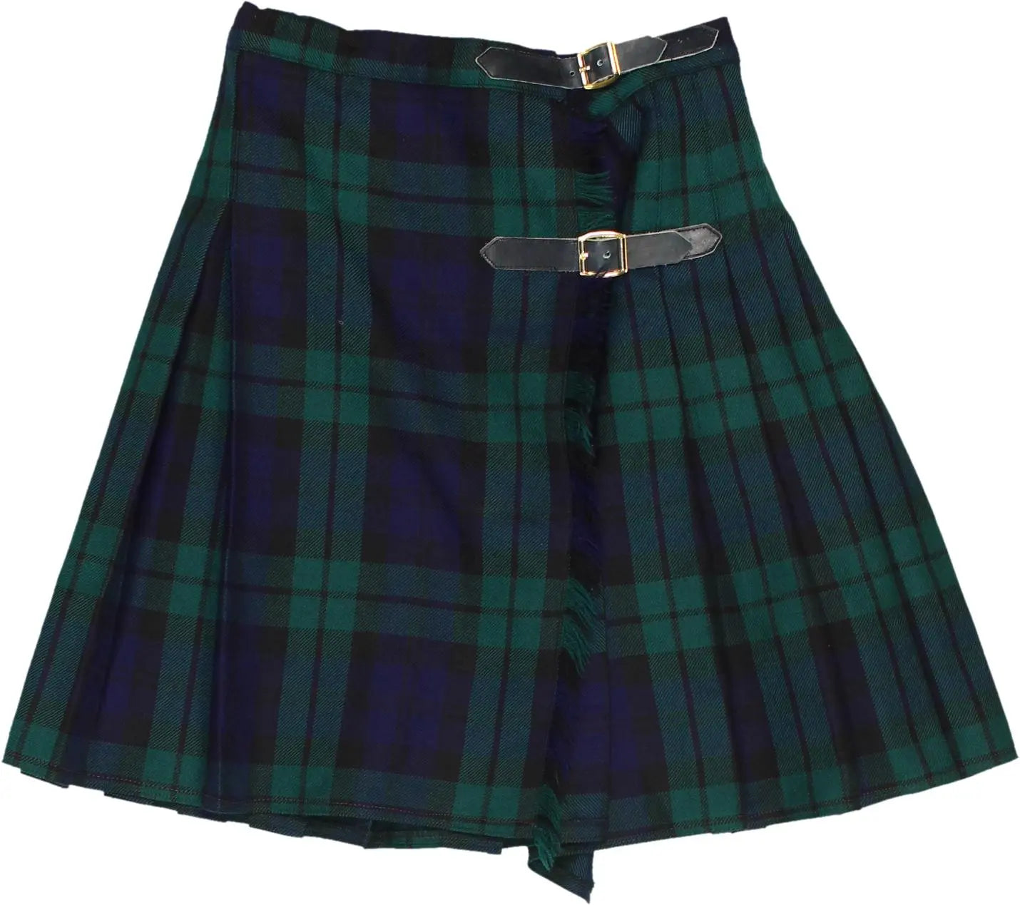 Lesy - Tartan Skirt- ThriftTale.com - Vintage and second handclothing