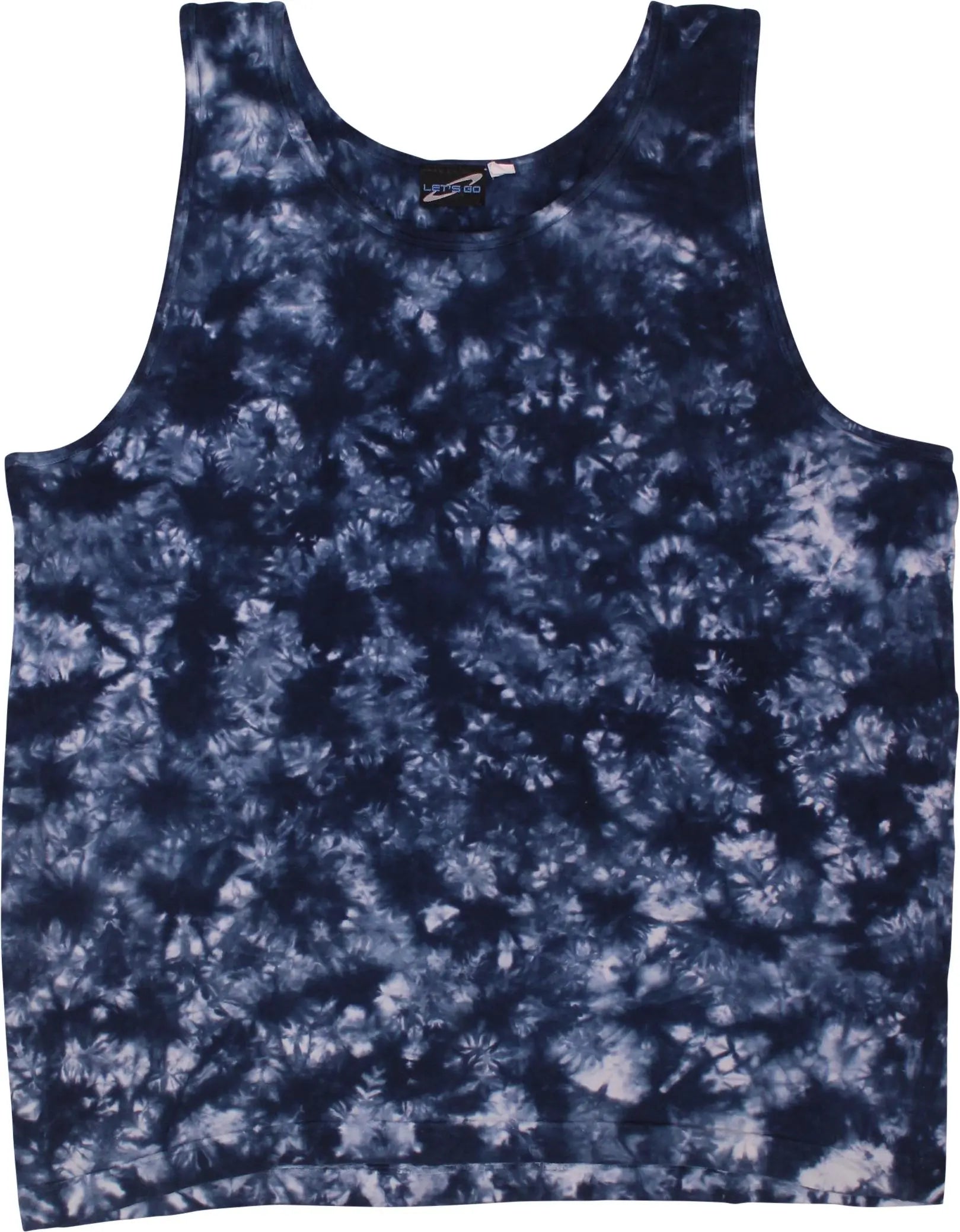 Let's Go - 90s Tie Dye Tanktop- ThriftTale.com - Vintage and second handclothing