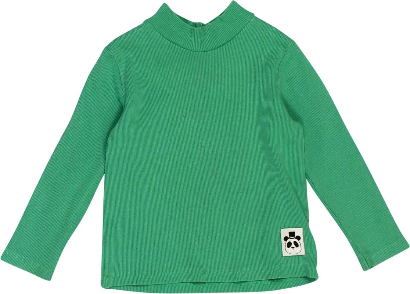 Mini Rodini - Green Turtleneck- ThriftTale.com - Vintage and second handclothing