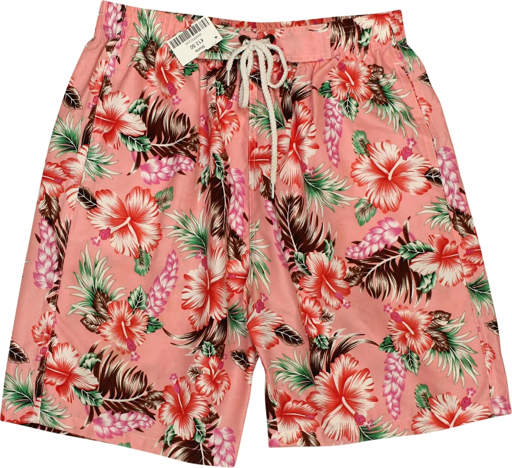 Natural M - Floral Shorts- ThriftTale.com - Vintage and second handclothing