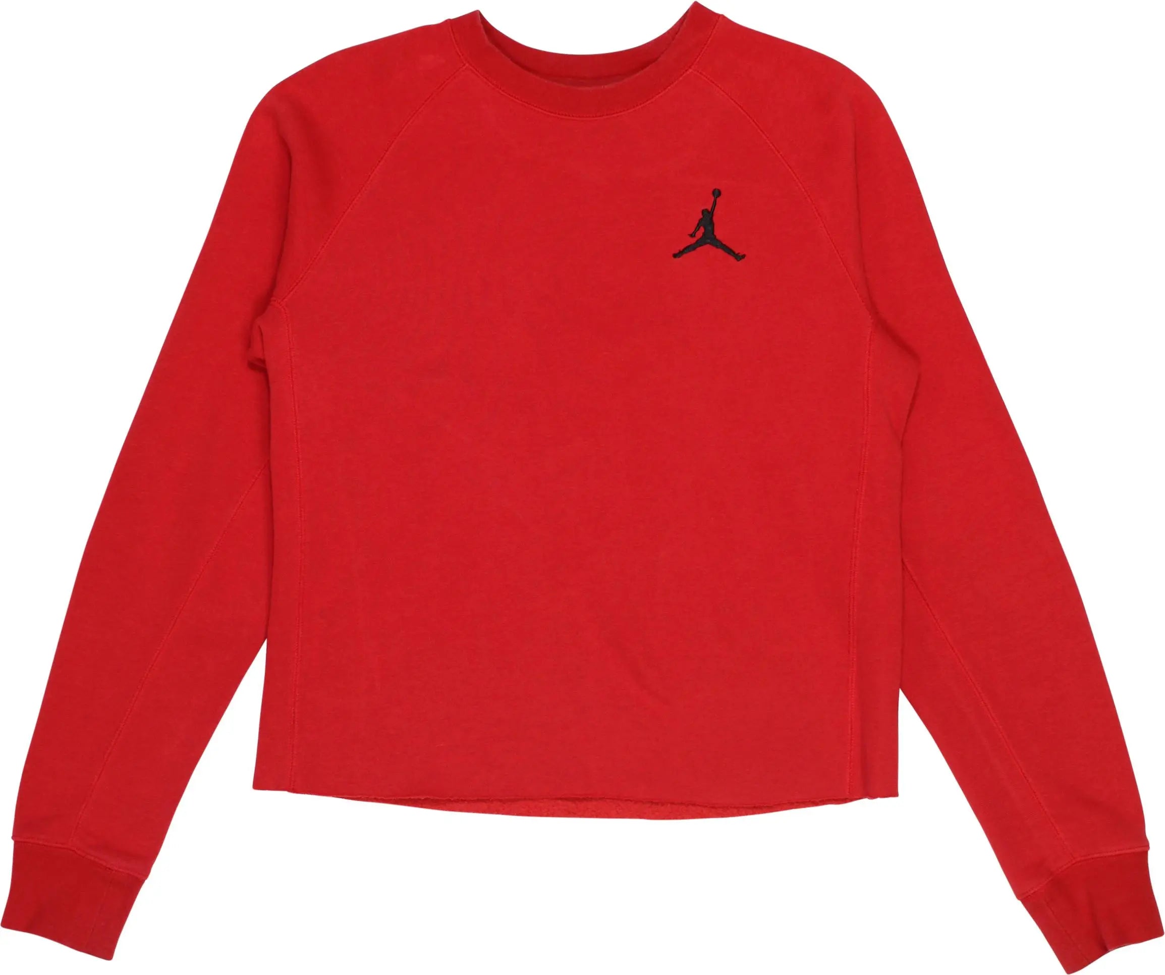 Nike - Red Nike Jordan Sweatshirt- ThriftTale.com - Vintage and second handclothing