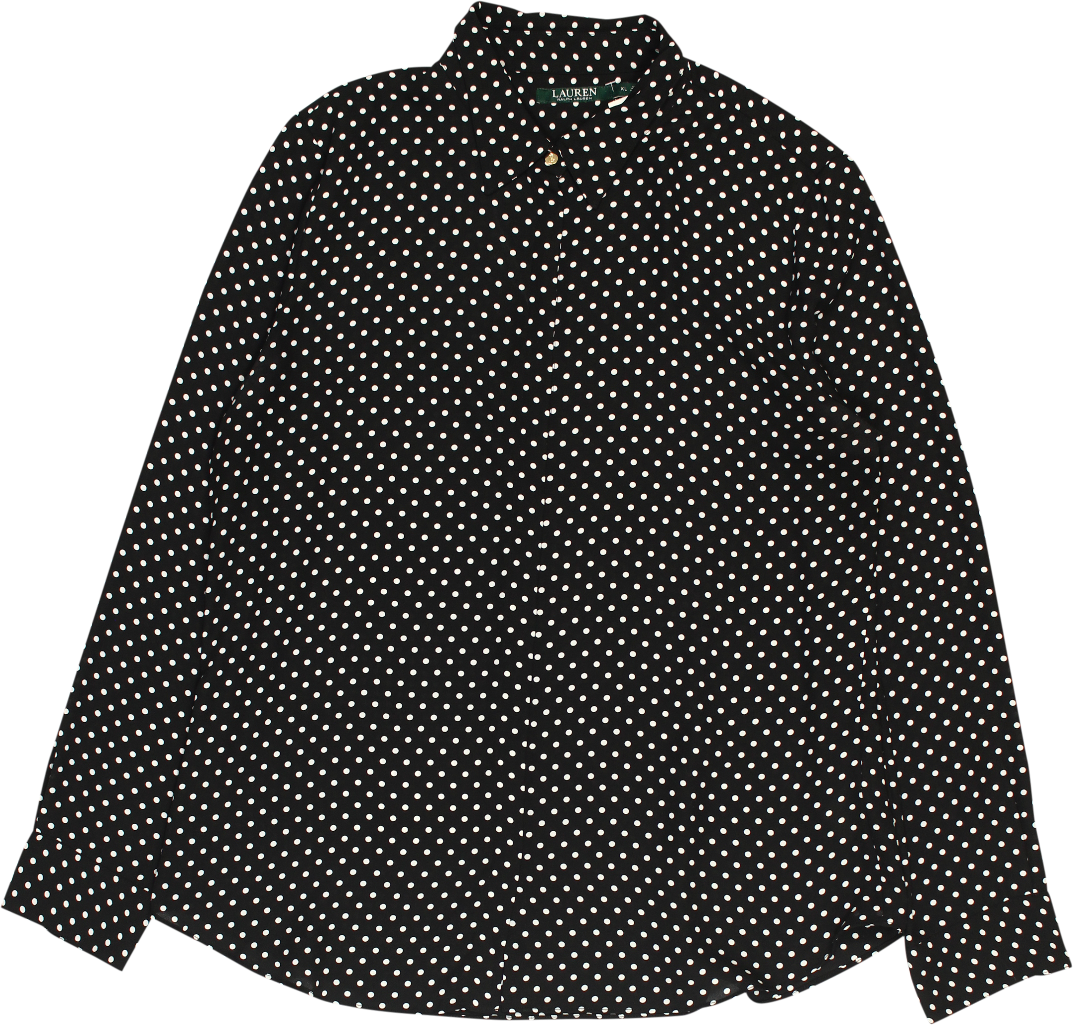 Ralph Lauren - Polkadot Shirt- ThriftTale.com - Vintage and second handclothing