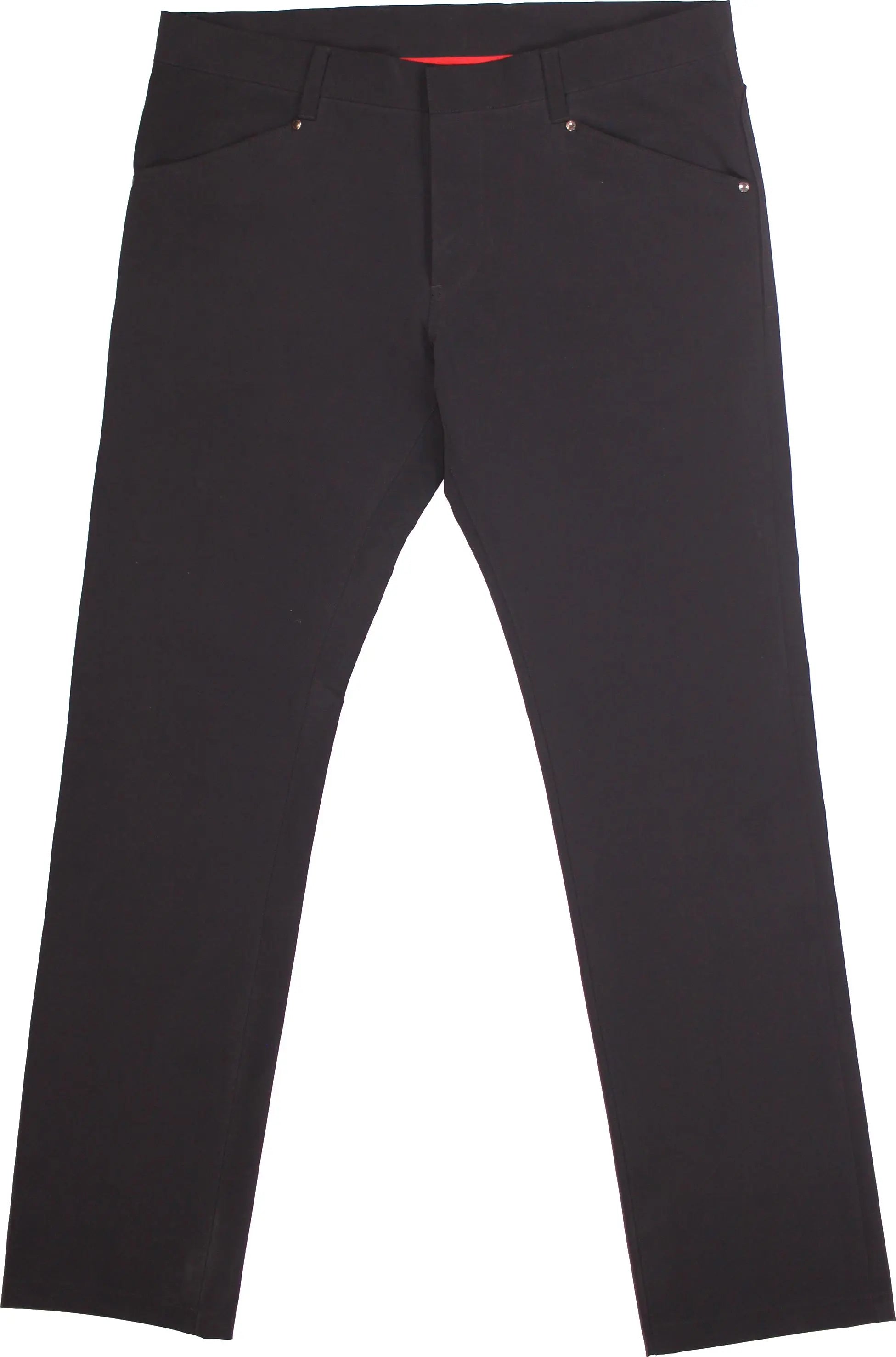 Prada - Prada Black Trousers- ThriftTale.com - Vintage and second handclothing