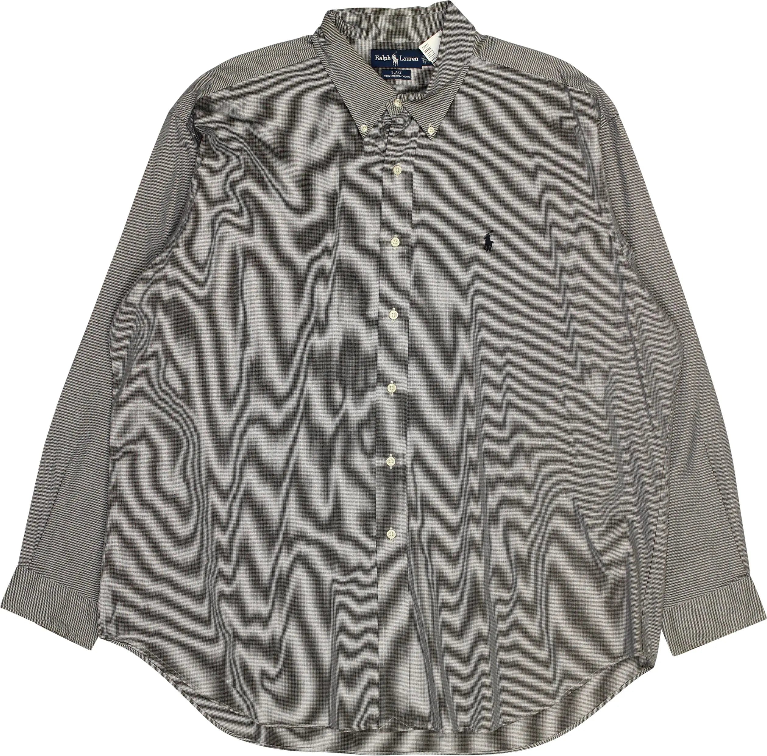 Ralph Lauren - Checkered shirt by Ralph Lauren- ThriftTale.com - Vintage and second handclothing