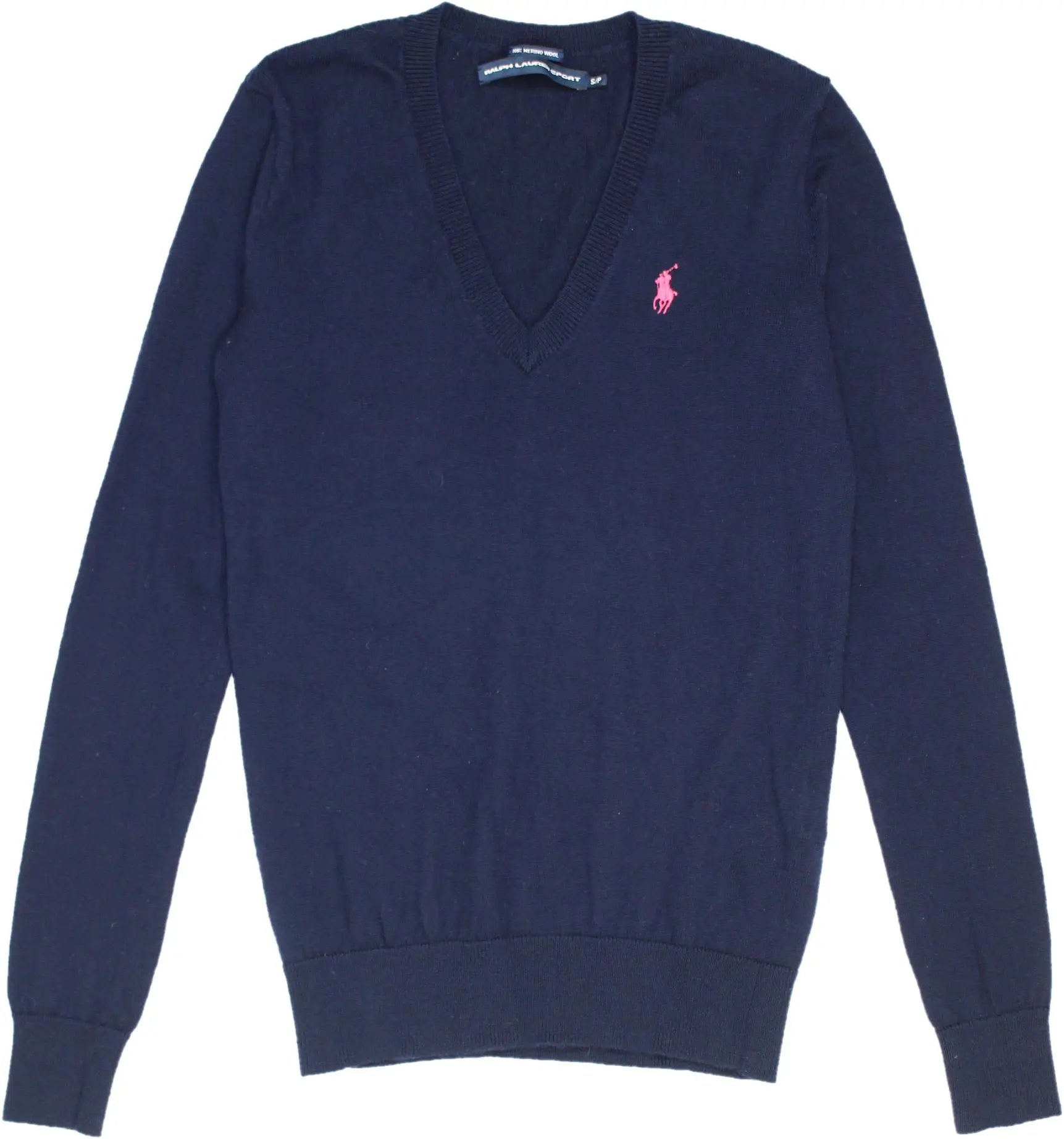 Ralph Lauren - Knitted Merino Wool Jumper by Ralph Lauren- ThriftTale.com - Vintage and second handclothing