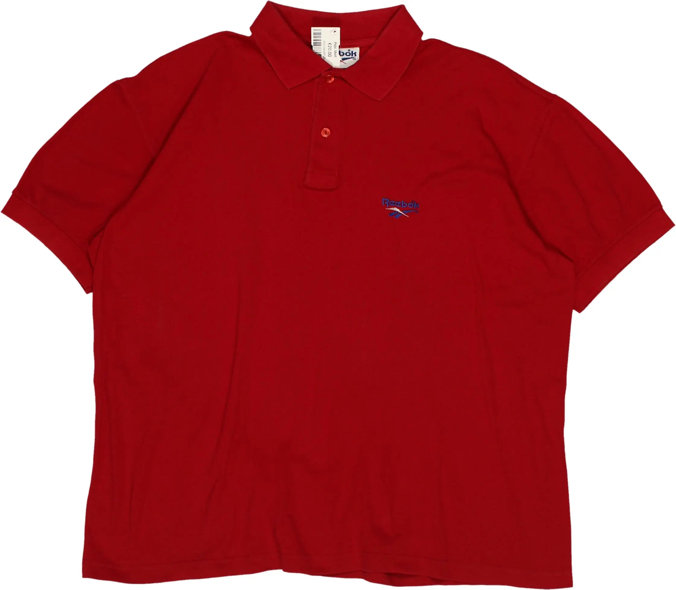 Reebok - Reebok Polo- ThriftTale.com - Vintage and second handclothing