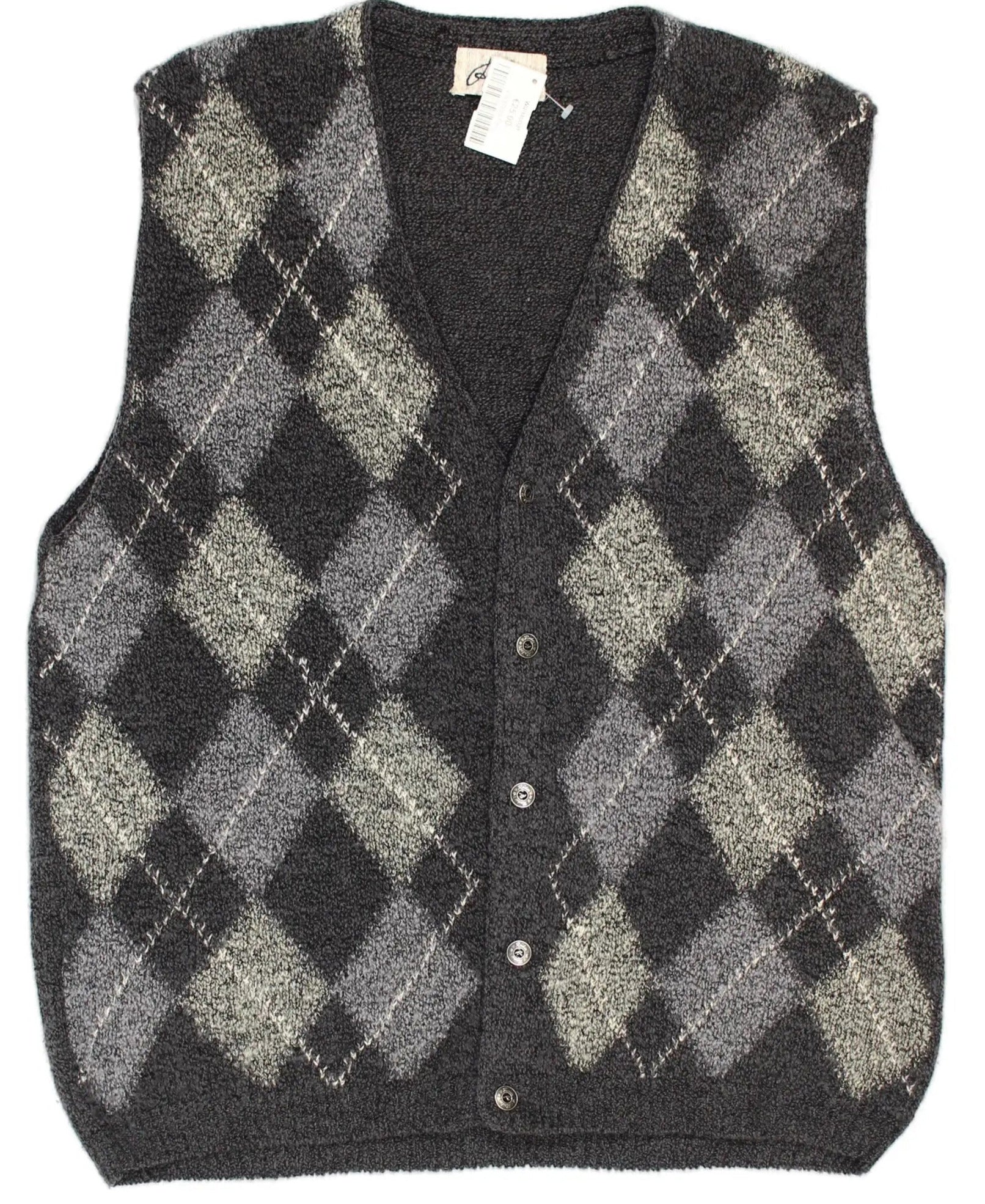 Rodes - Knitted Vest- ThriftTale.com - Vintage and second handclothing