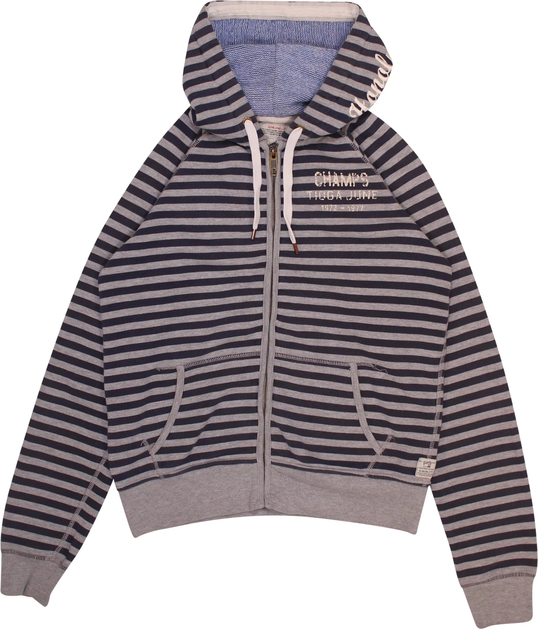Scotch & Soda - Striped Hoodie- ThriftTale.com - Vintage and second handclothing