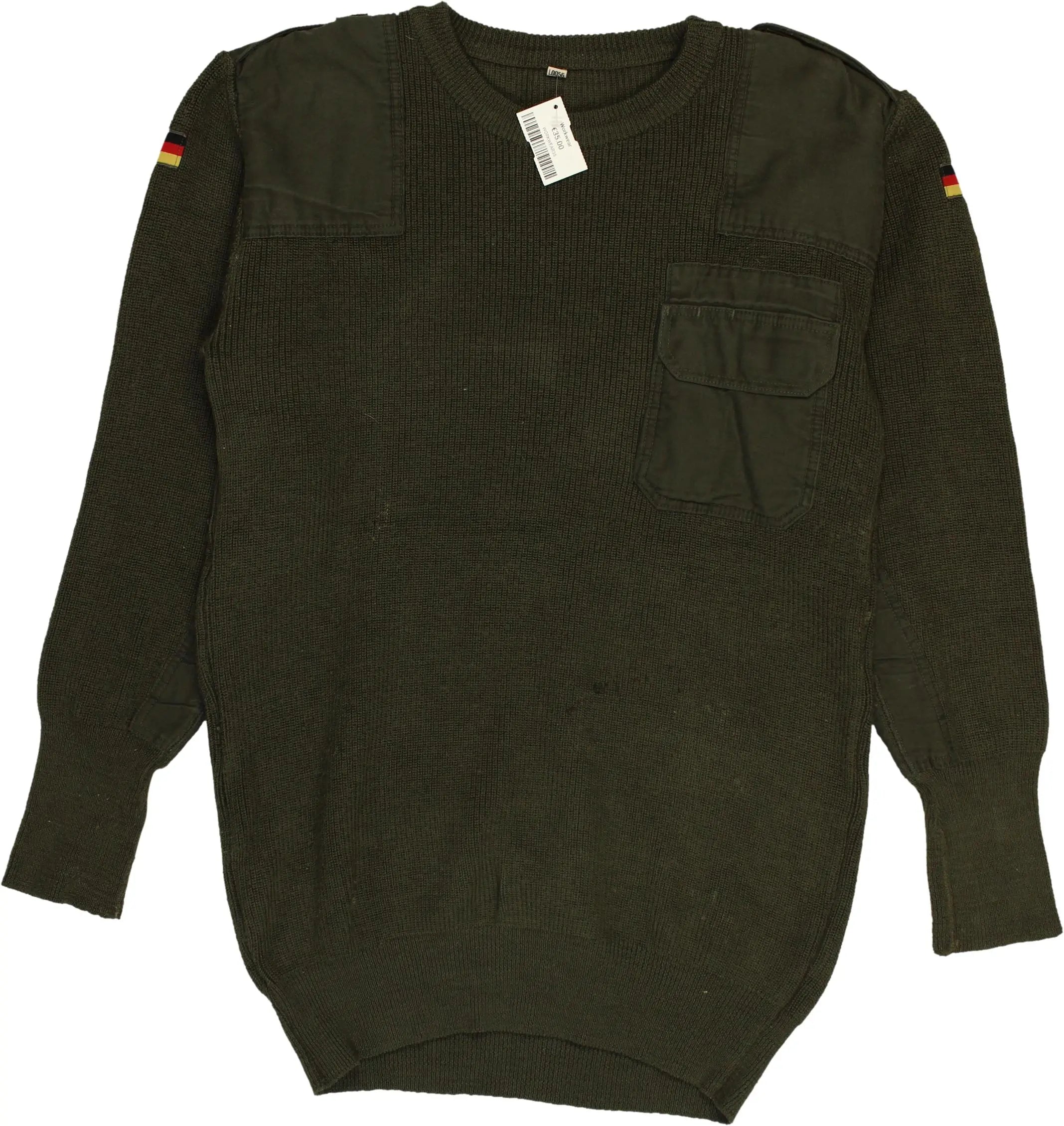 Unknown - Military Jumper- ThriftTale.com - Vintage and second handclothing