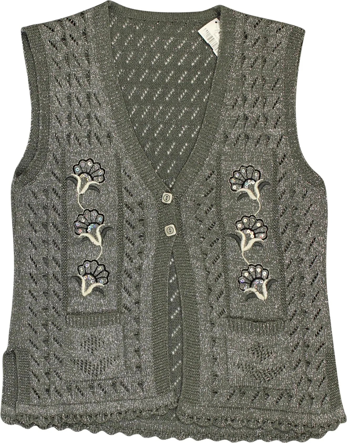 Unknown - Vest- ThriftTale.com - Vintage and second handclothing