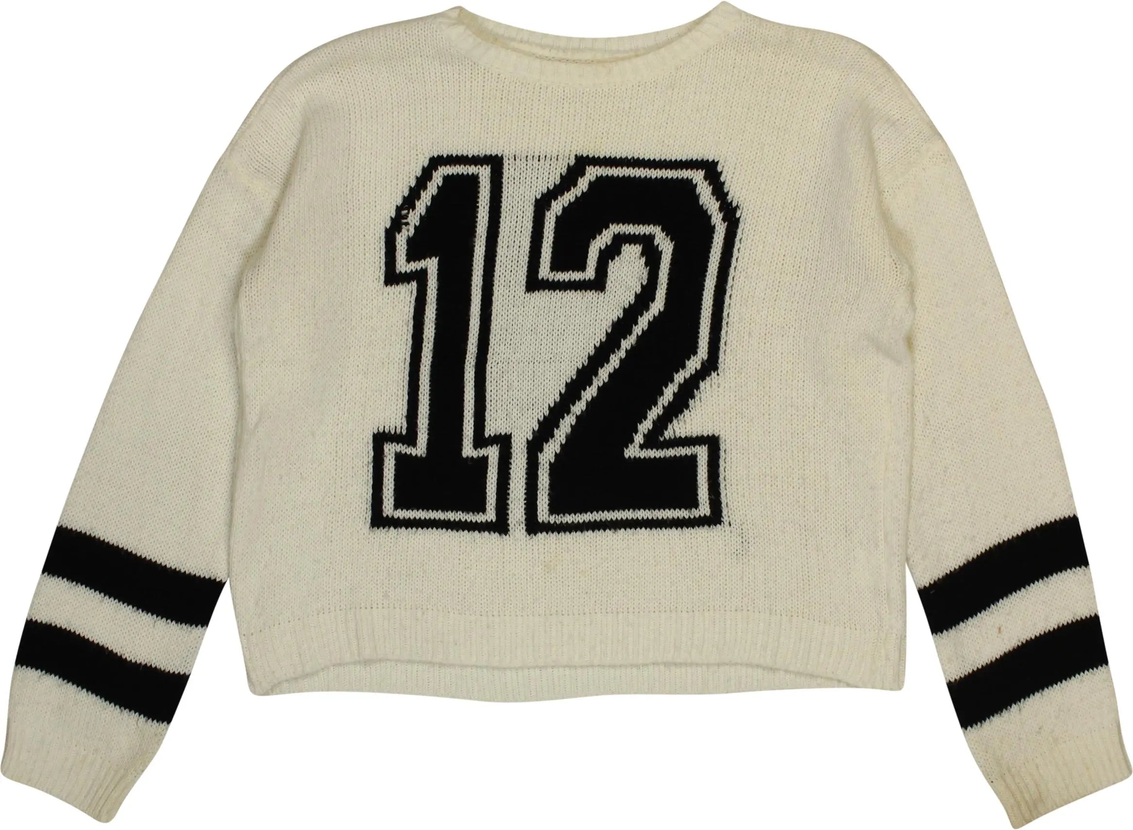 Unknown - 'Nr 12' Jumper- ThriftTale.com - Vintage and second handclothing