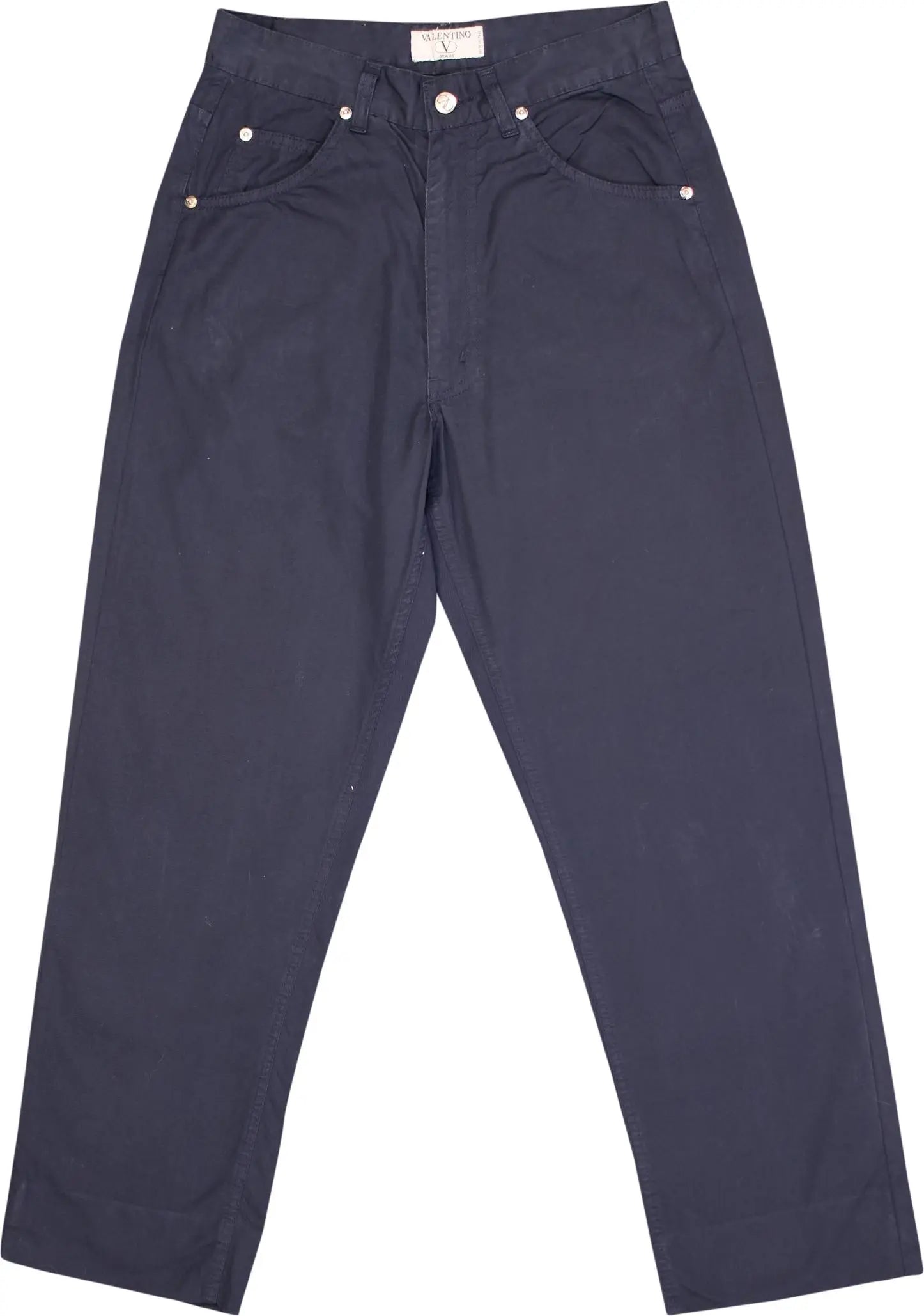 Valentino - Blue Trousers by Valentino Jeans- ThriftTale.com - Vintage and second handclothing