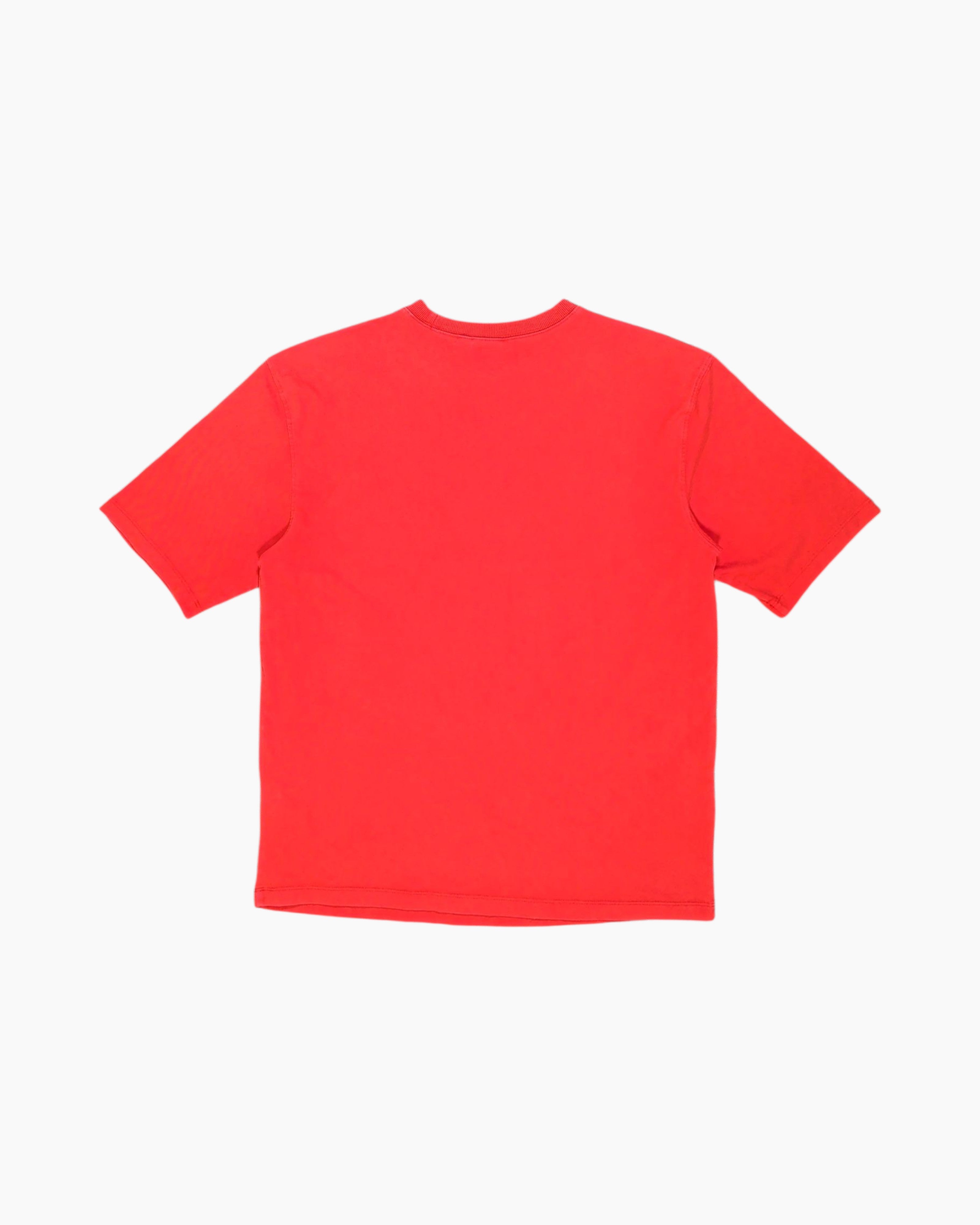 Back Pre-owned adidas Graphic T-Shirt – Red Trefoil Logo