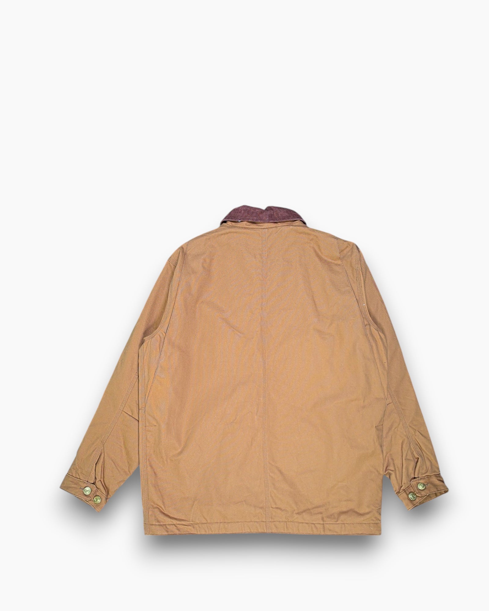 Back Pre-owned Carhartt Chore Coat – Brown Corduroy Collar