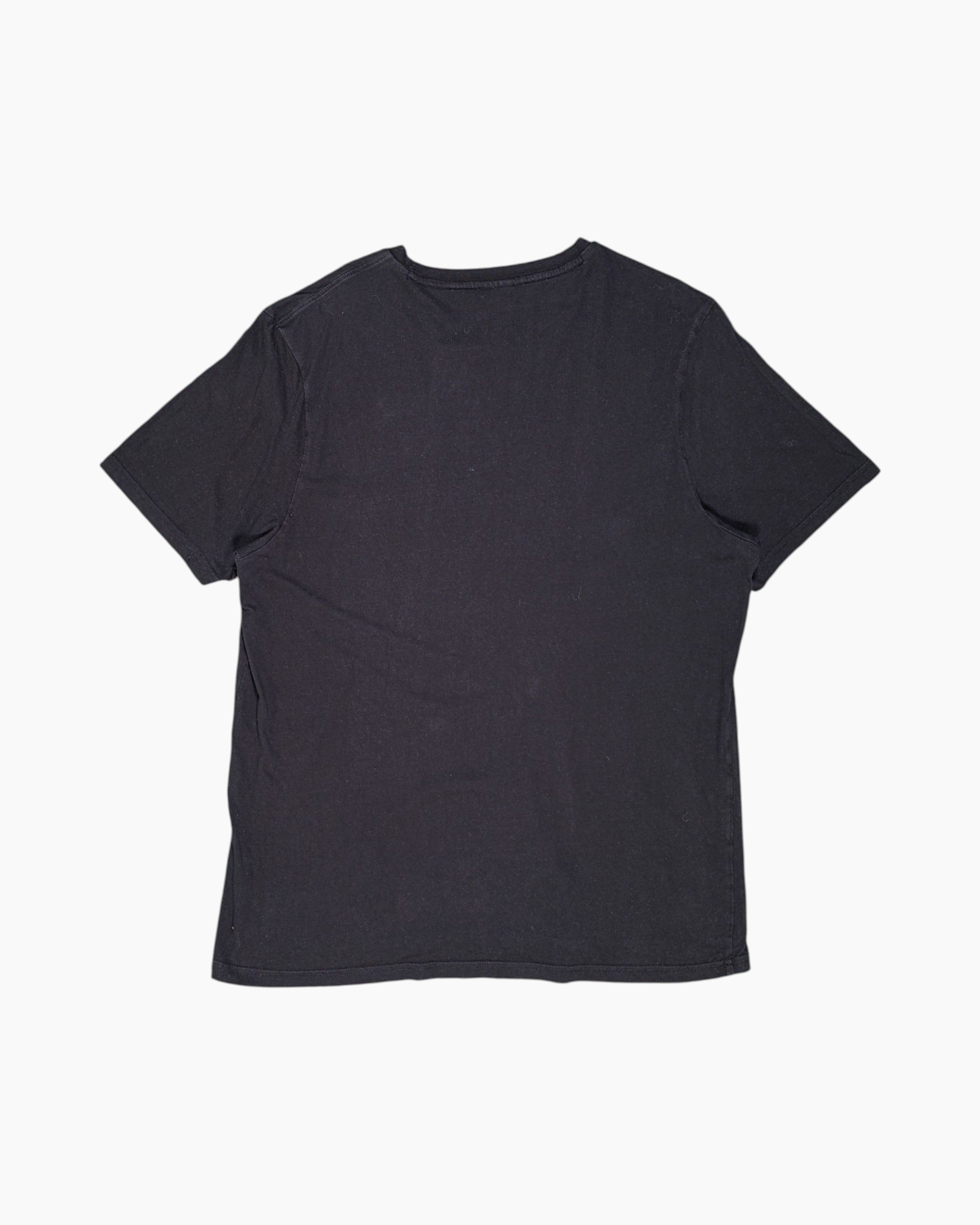 Back Pre-owned Champion Graphic T-Shirt – Black Screen Print (Unisex XL)