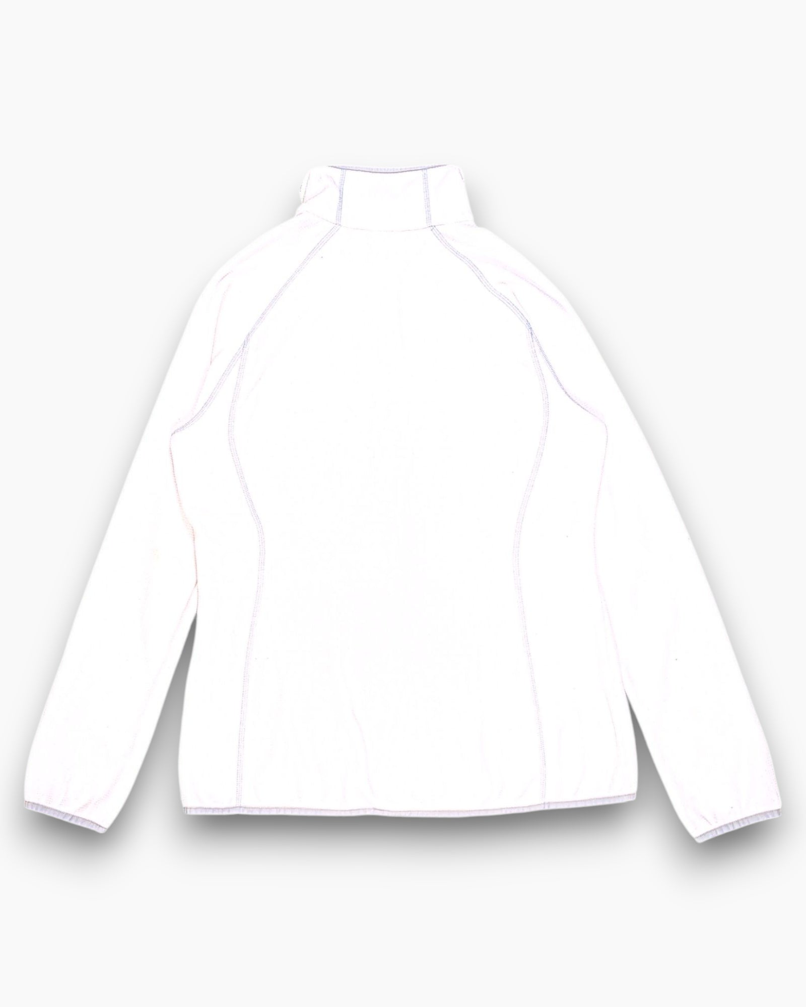 Back Pre-owned Columbia Full-zip Fleece Jacket – White Contrast Stitching