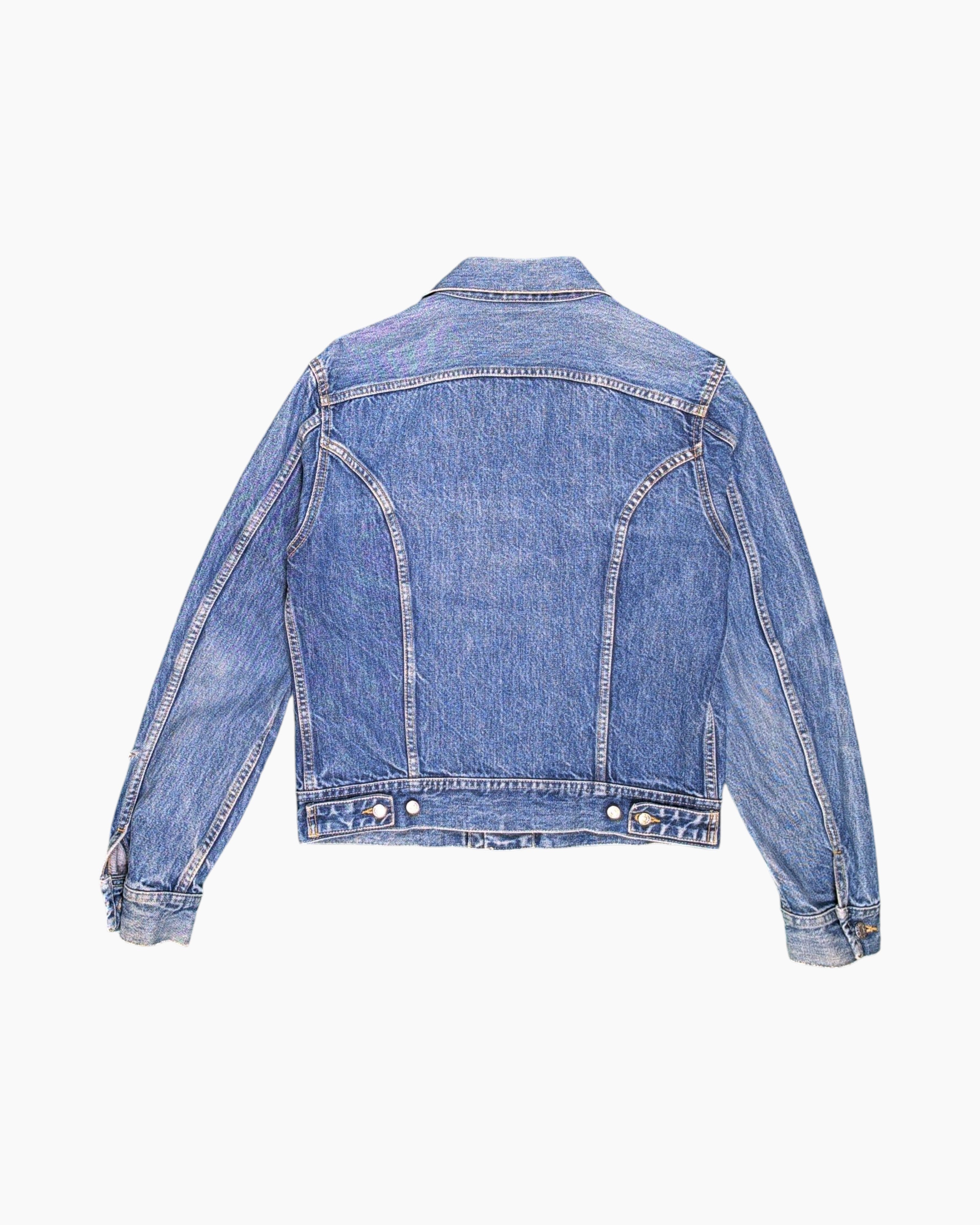 Back Vintage 80s/90s DIESEL Denim Jacket – Blue Stonewash Trucker