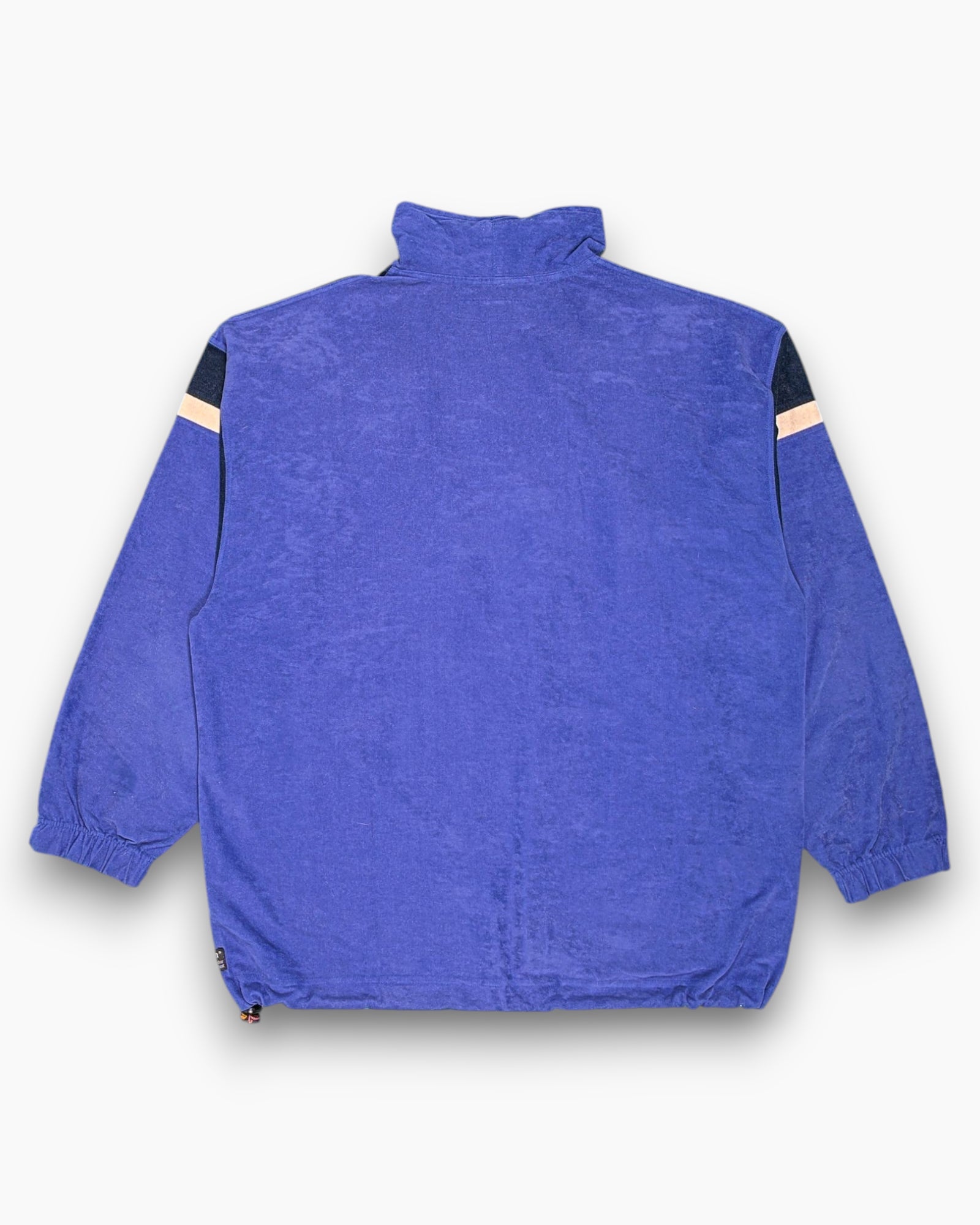 Back Vintage 80s/90s Greenstone Park Pullover Jacket – Blue Contrast Paneling