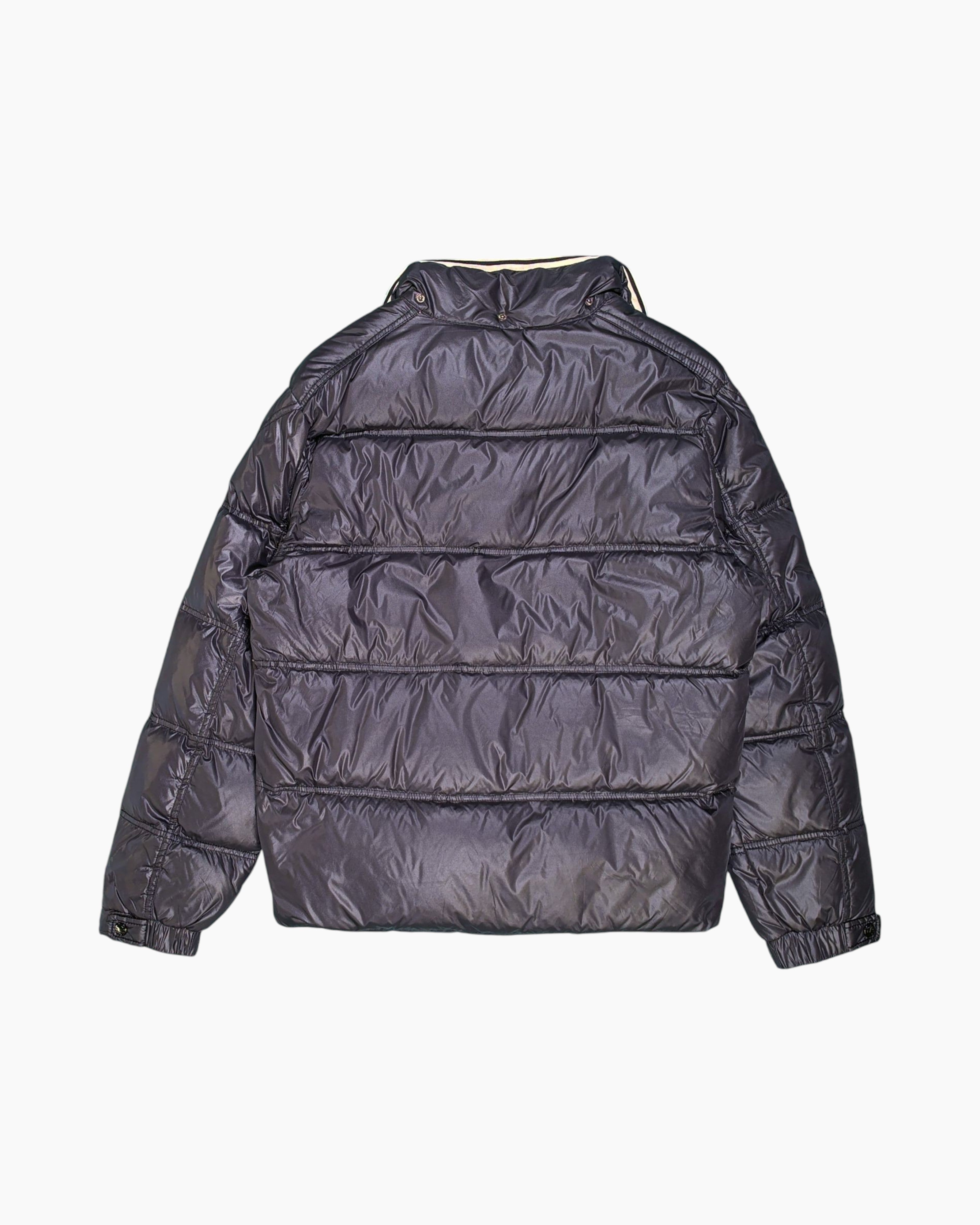 Back Pre-owned MONCLER Puffer Jacket – Black Quilted Down