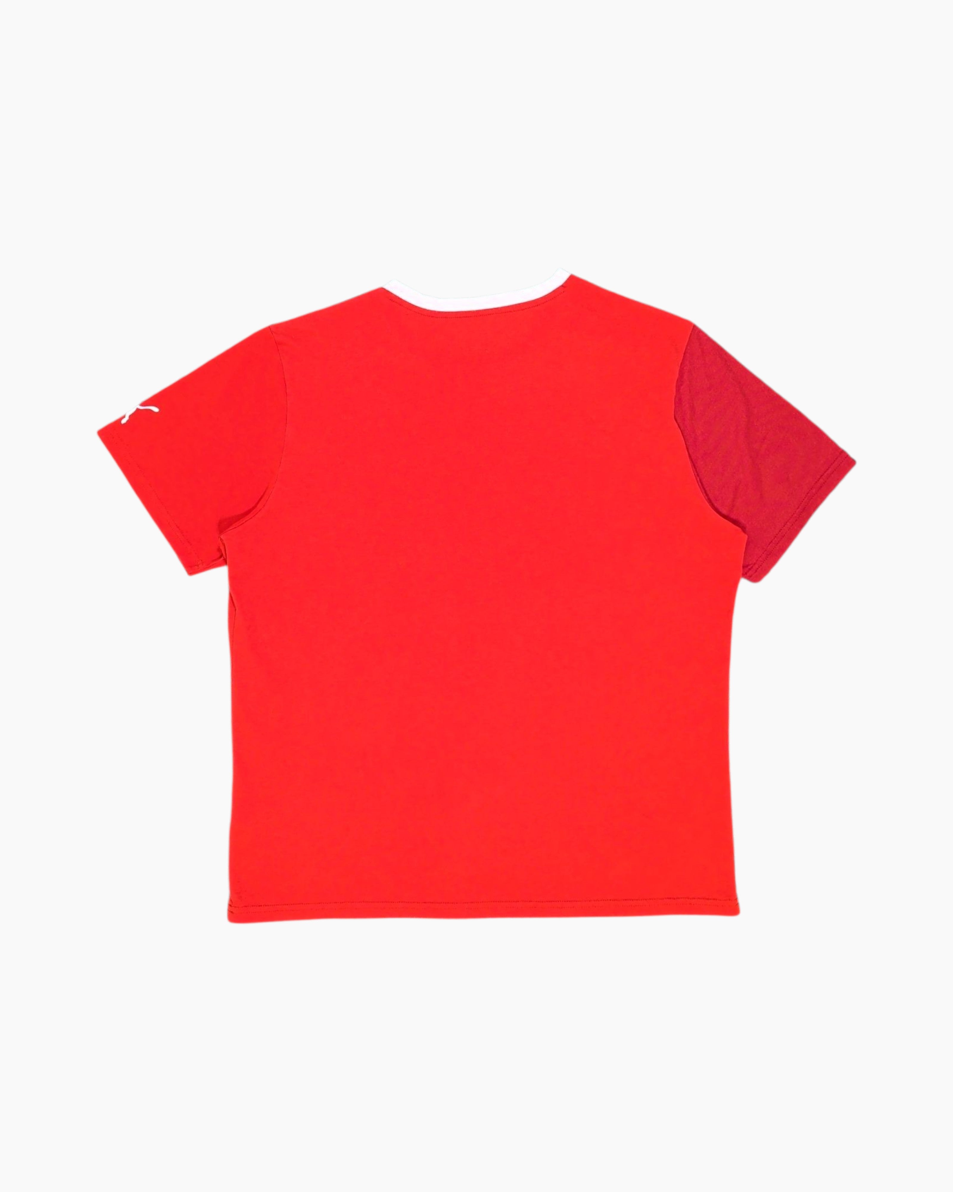 Back Pre-owned PUMA Graphic T-Shirt – Red Screenprint Logo