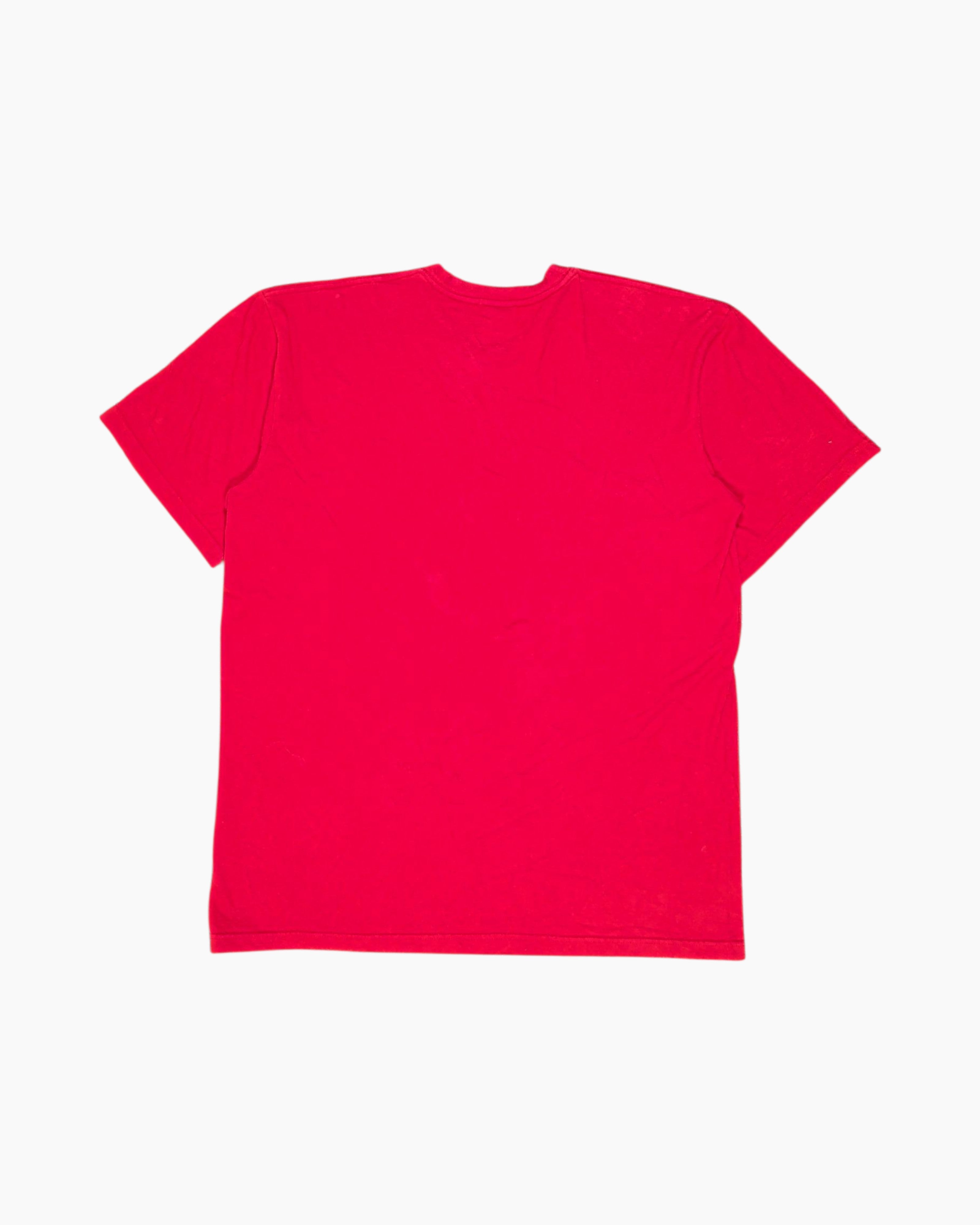 Back Vintage Y2K PUMA Graphic T-Shirt – Red Screen Print Logo