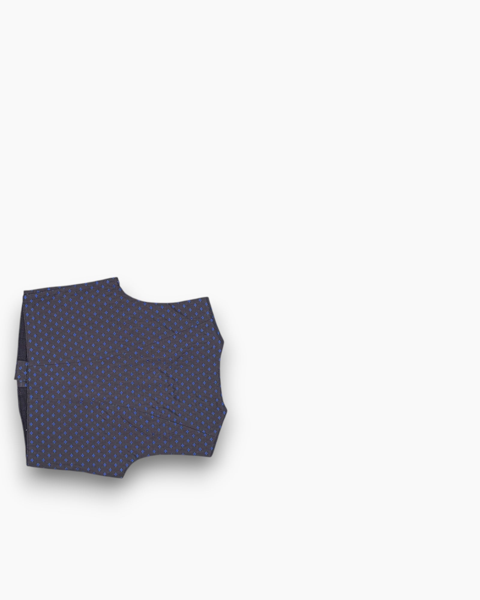 Back Vintage 80s/90s Sportalm Vest – Navy with Embroidered Soutache