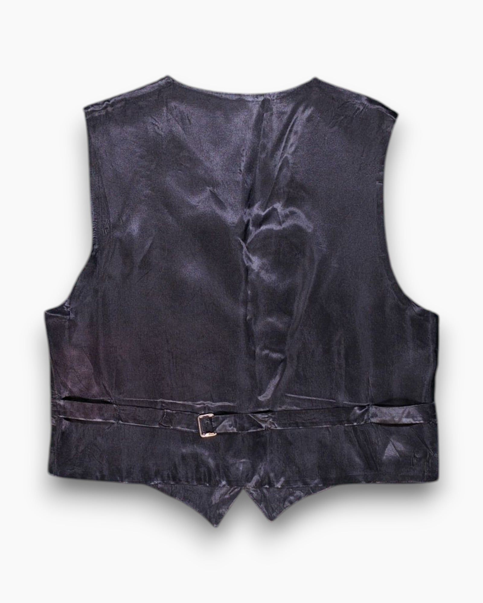 Back Vintage 90s St Michael Vest Top – Black Printed Front Panel