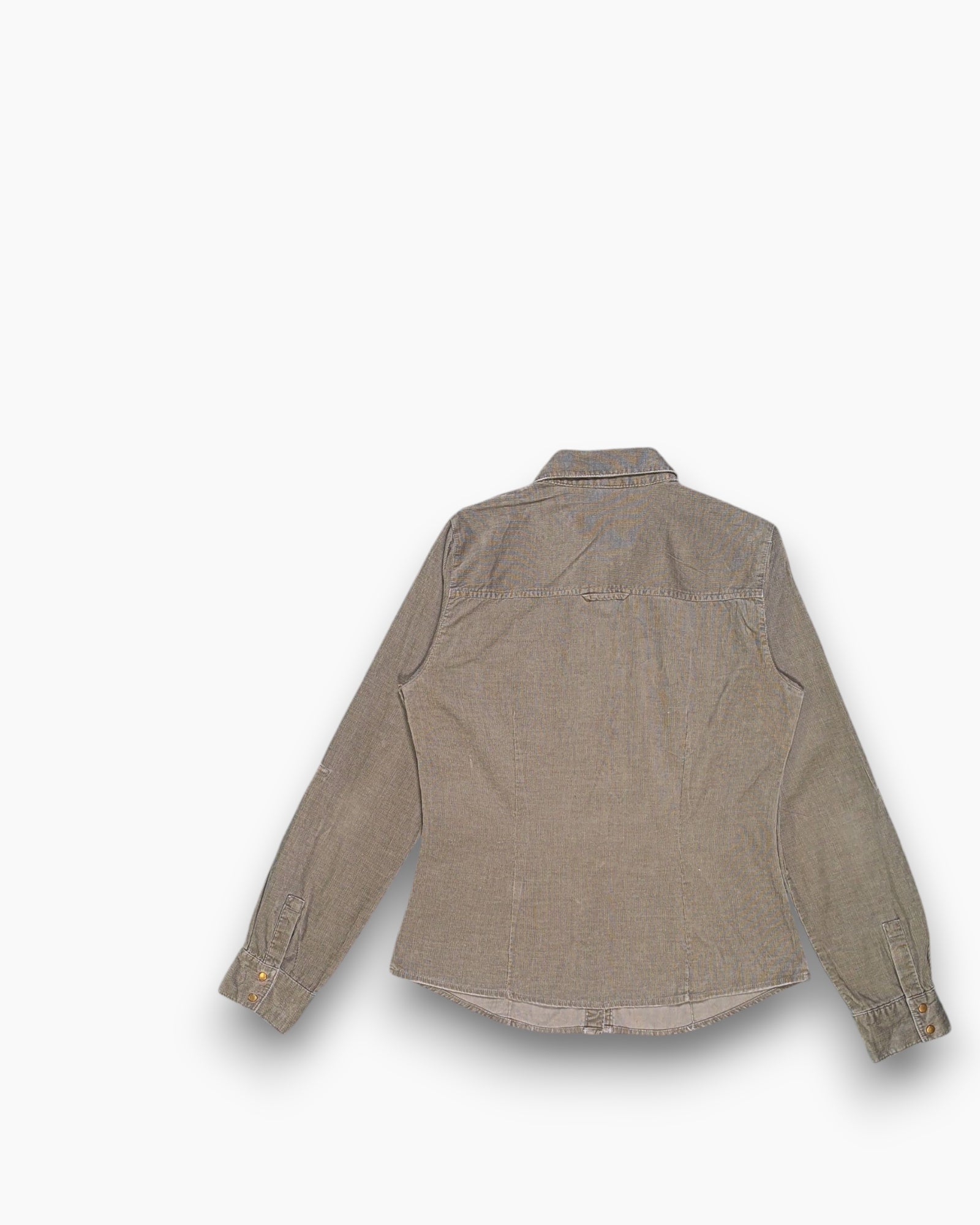 Back Pre-owned VERO MODA Corduroy Shirt – Brown Workwear