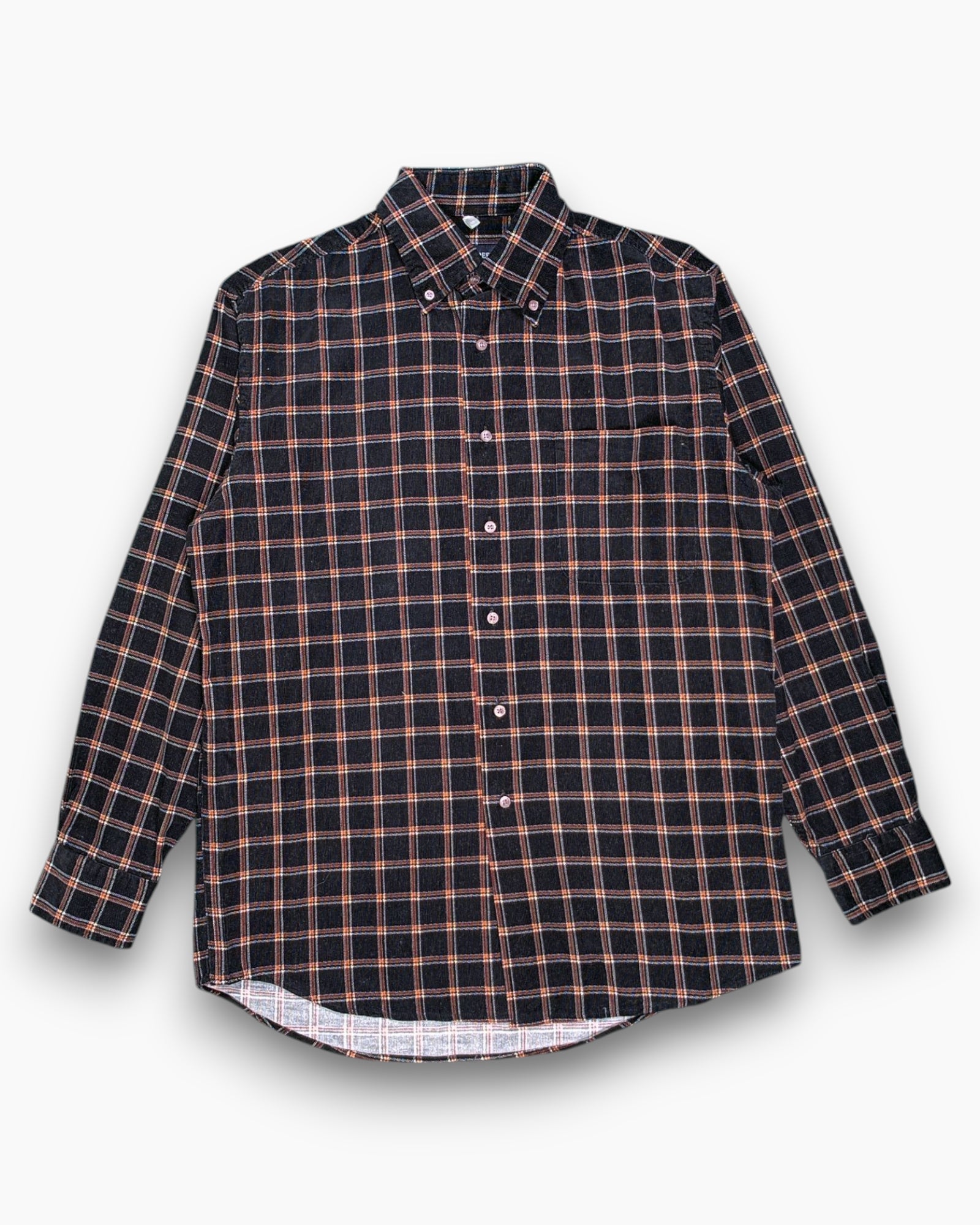 Front Pre-owned COMMANDER Button-Down Shirt – Checkered (M)