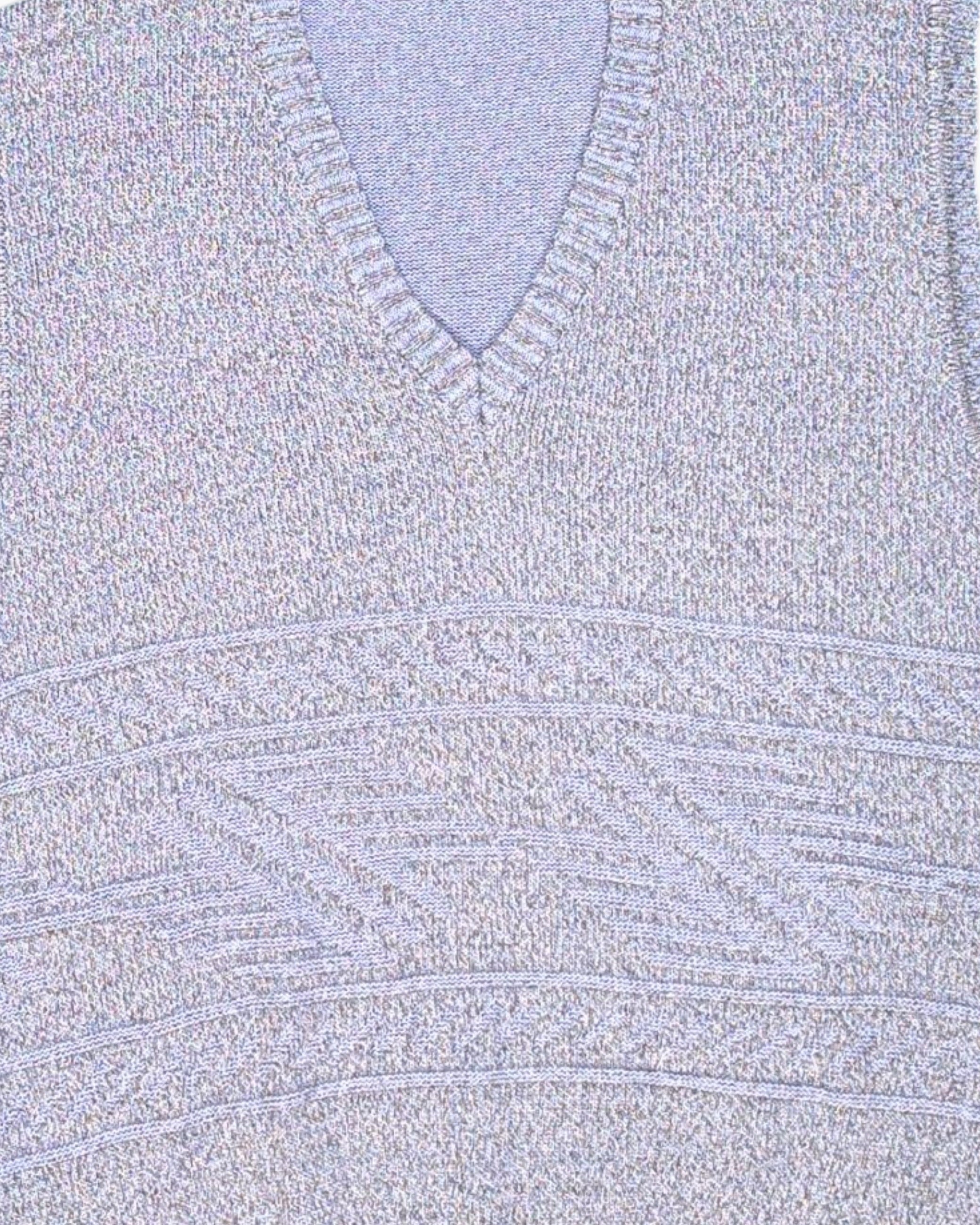Front-detail-1 Vintage 70s/80s breidhof Knit Vest – Gray Marl Lurex