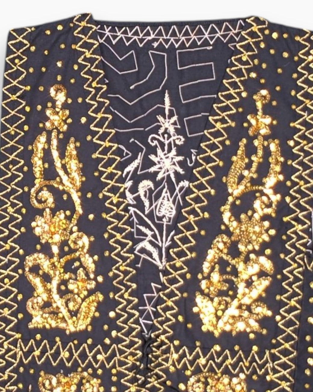 Front-detail-1 Pre-owned Unknown Bandana / Headscarf – Multicolor Decorative Print