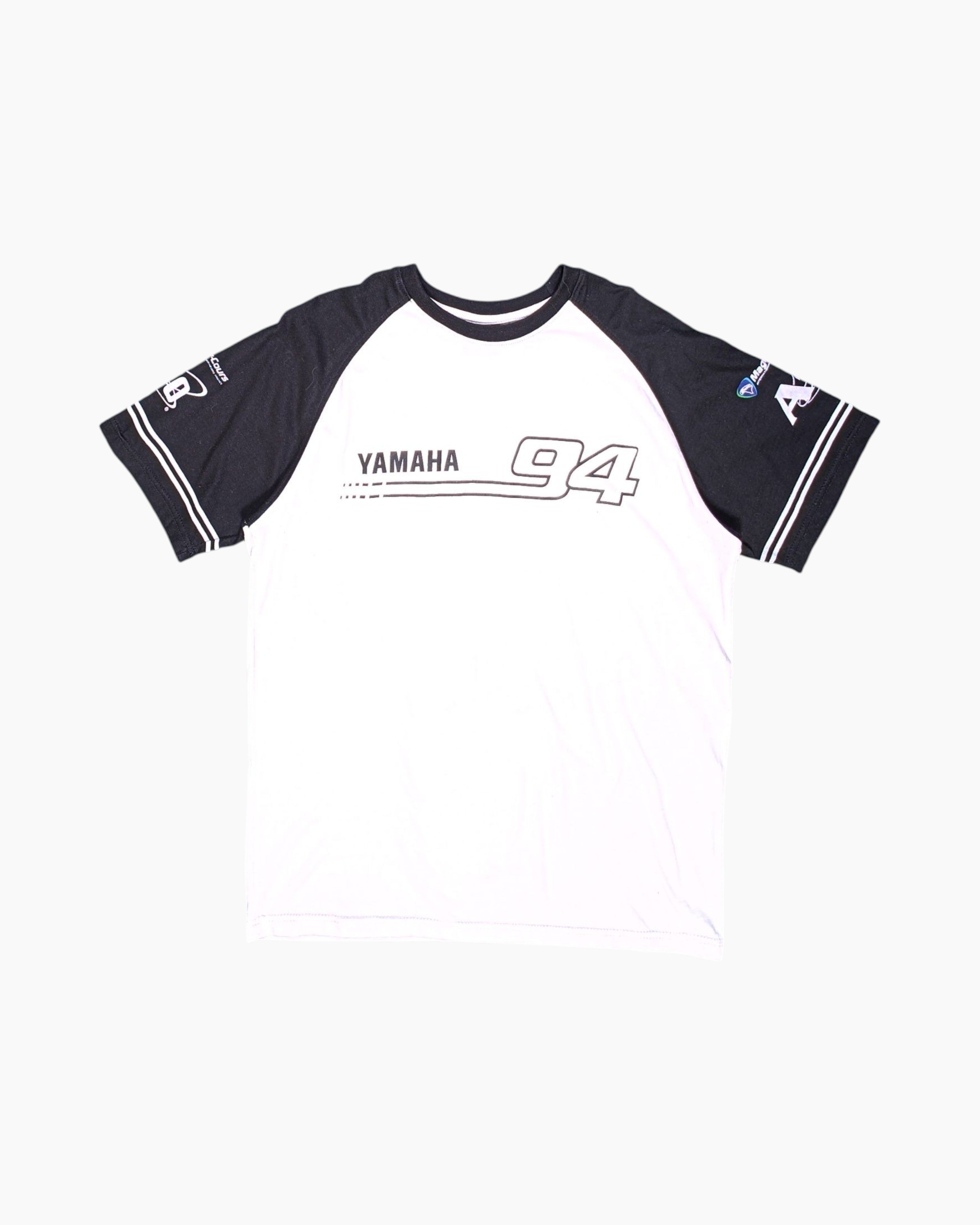 Front Pre-owned GMT 94 Graphic T-Shirt – White Contrast Raglan