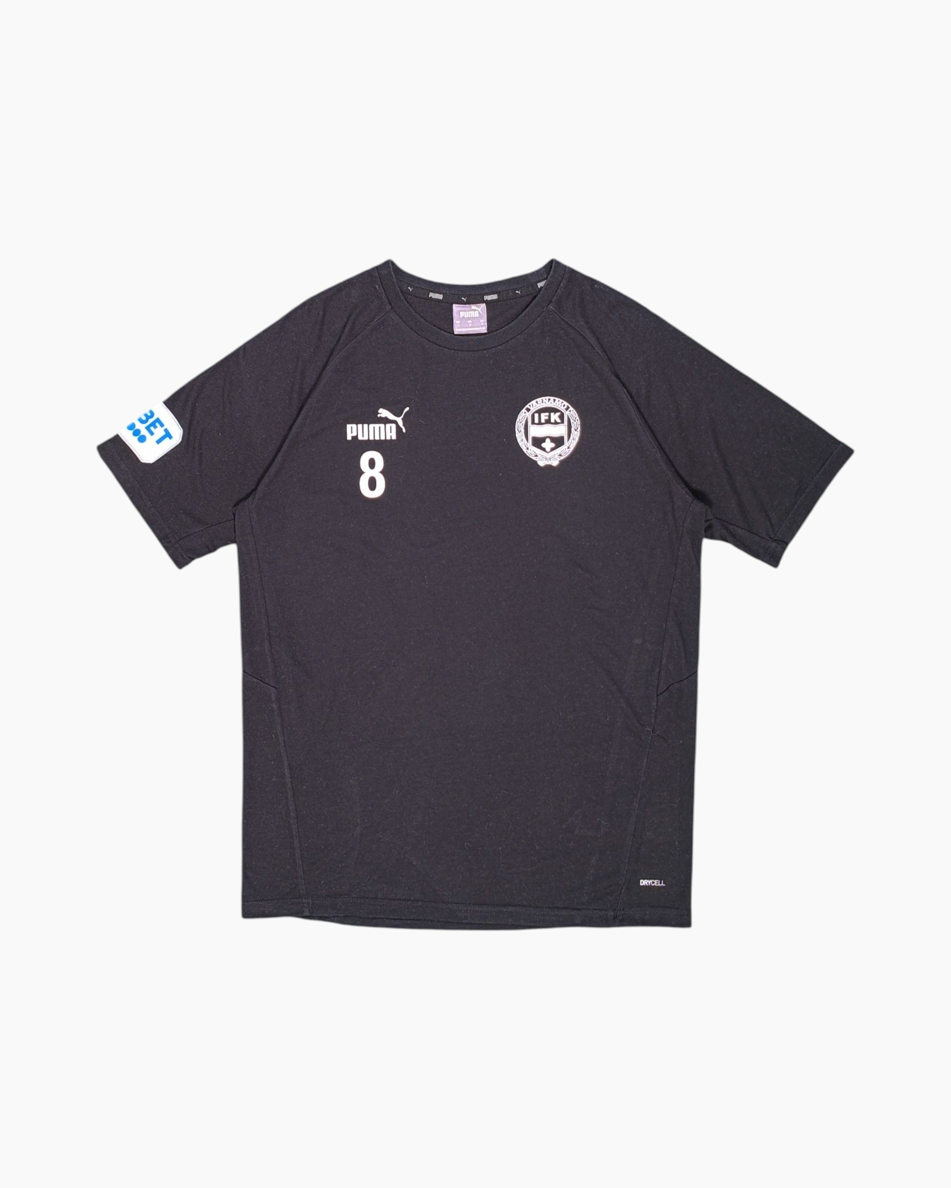 Front Pre-owned PUMA Graphic T-Shirt – Black Chest Emblem