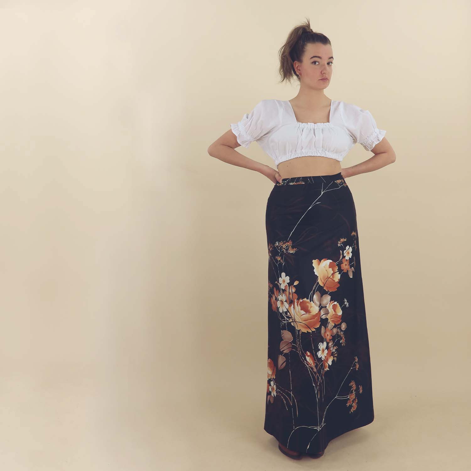 Vintage Floral Skirts