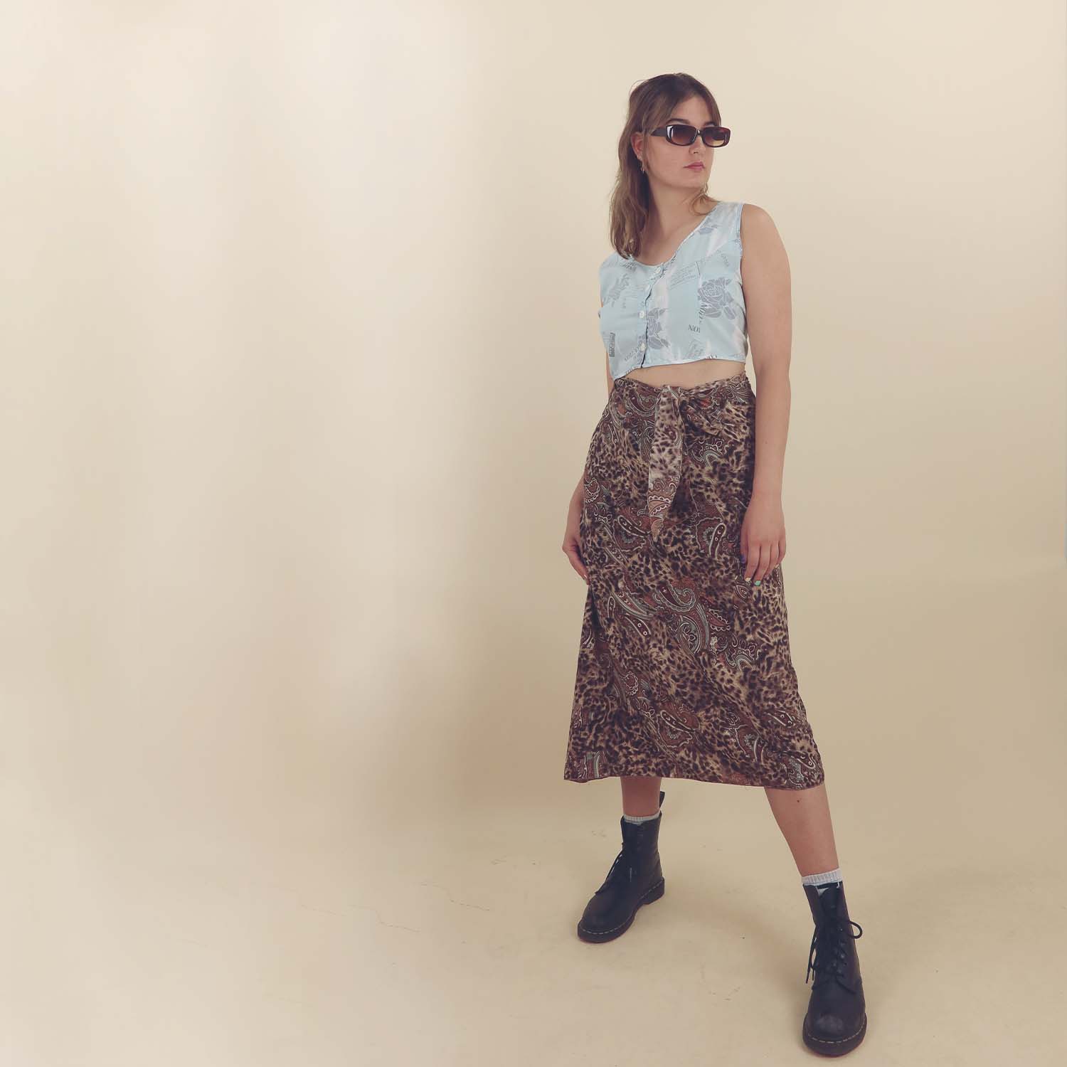 Vintage Patterned Skirts