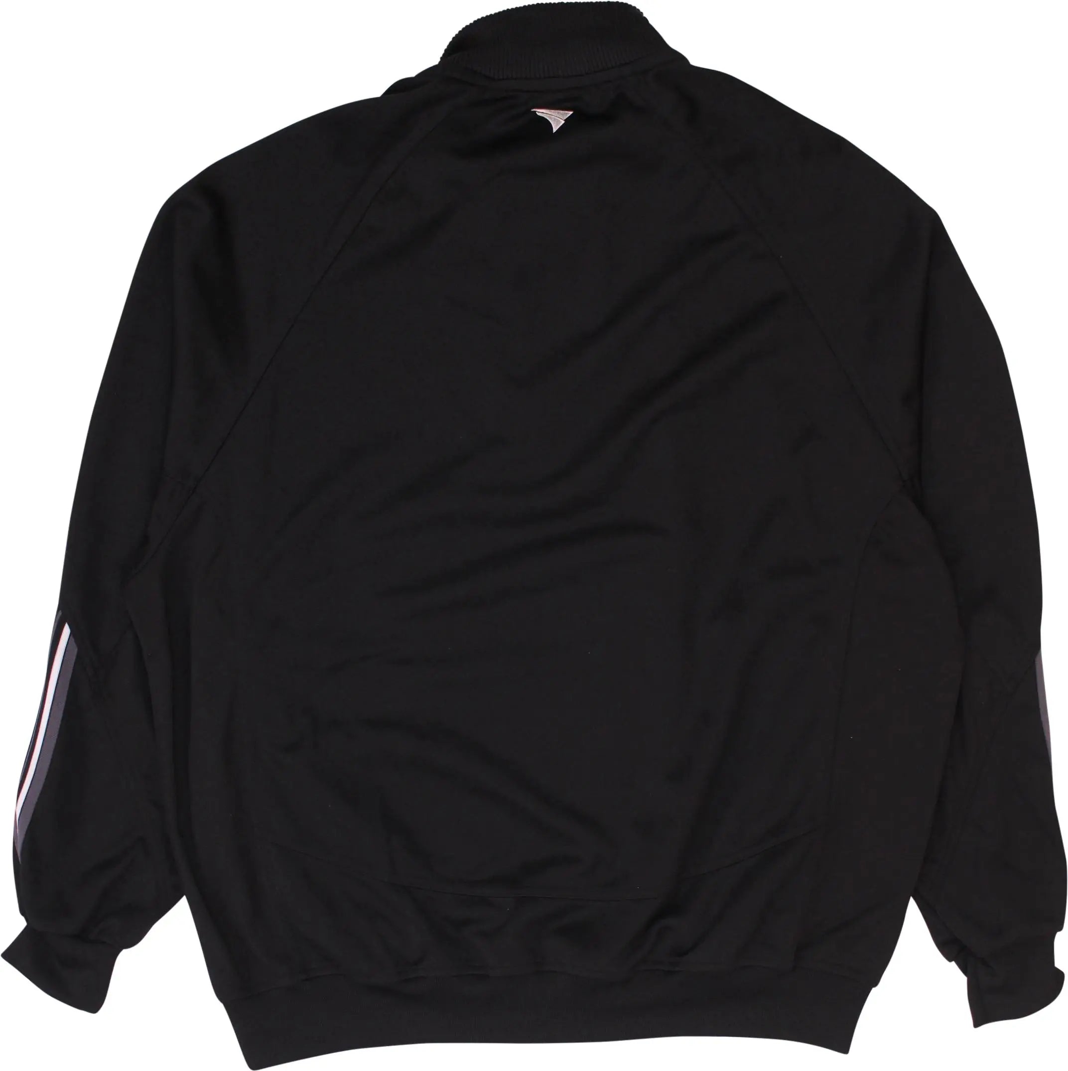 Jako - 90s/00s Black Track Jacket- ThriftTale.com - Vintage and second handclothing