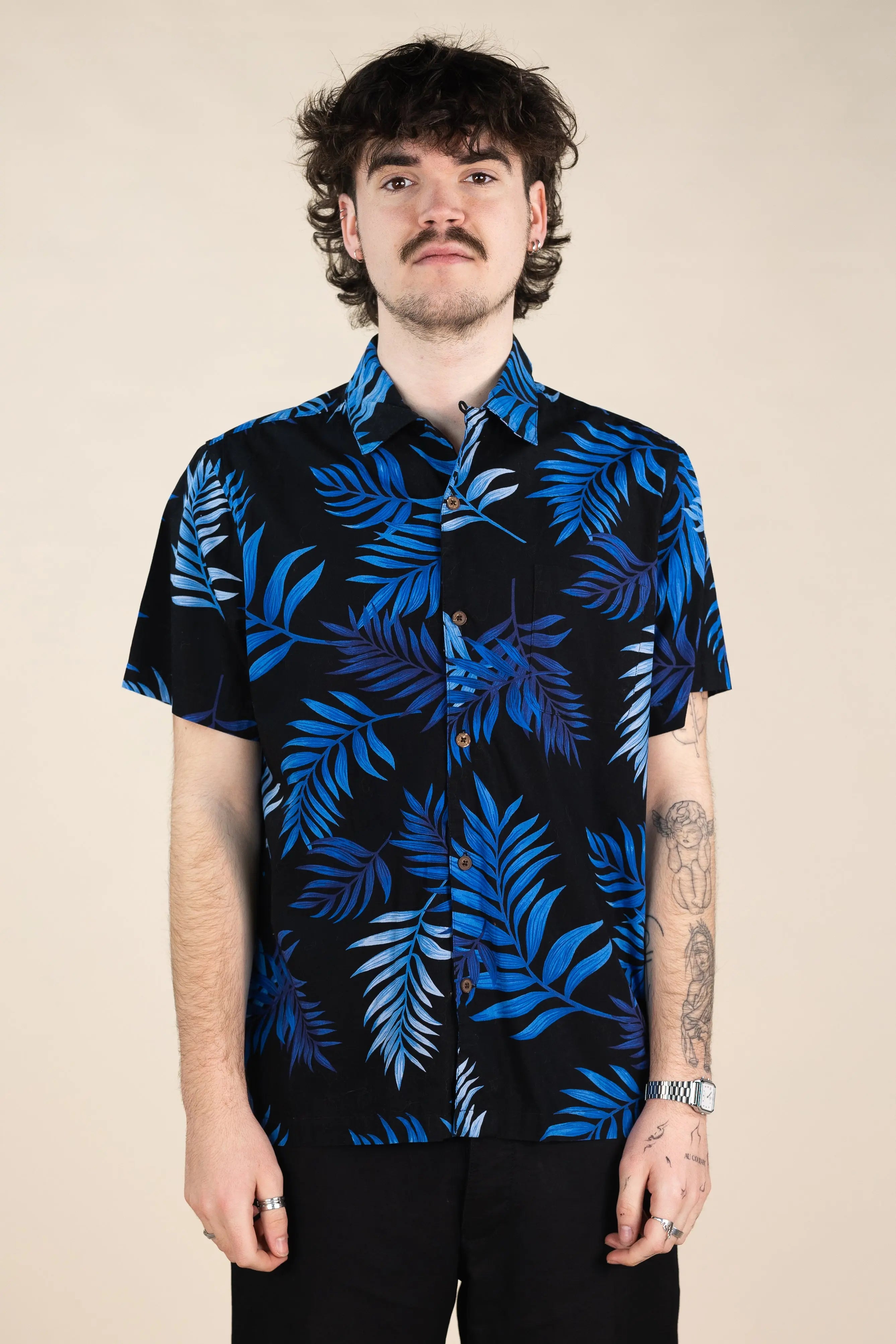 28 Palms - Hawaiian Shirt- ThriftTale.com - Vintage and second handclothing